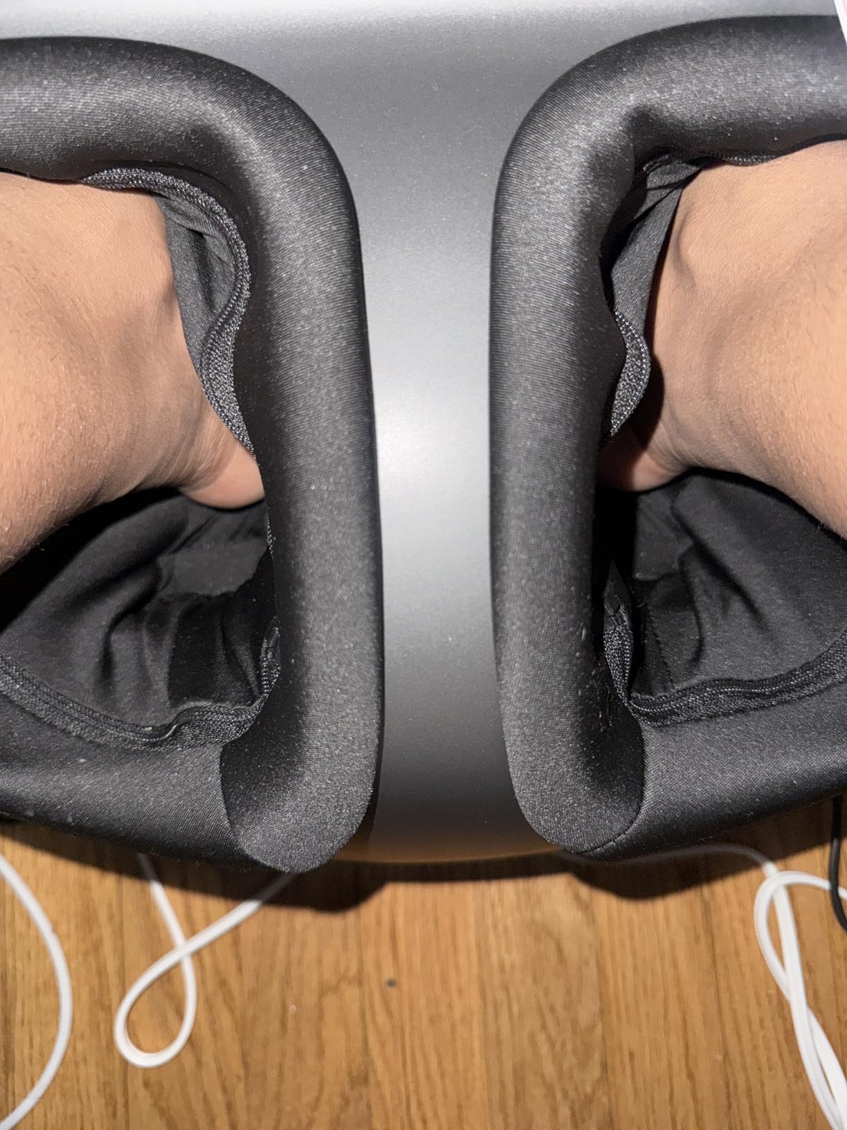 RENPHO Full Foot Massager with Heat, Deep Shiatsu for Plantar Fasciitis | FSA Eligible HSA, 3 Compression & Kneading Levels, Corded Electric, Auto Timer, Birthday Gifts for Women Men, Size up to 13 customer photo 2