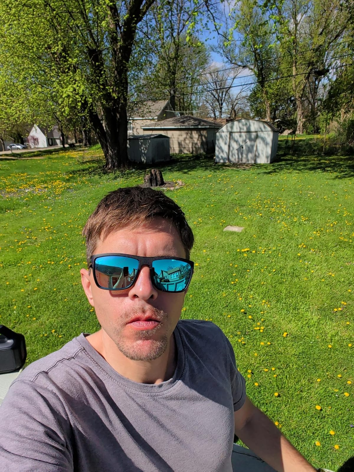 ZENOTTIC Polarized Sunglasses for Men Lightweight TR90 Frame UV400 Protection Square Sun Glasses customer photo 2
