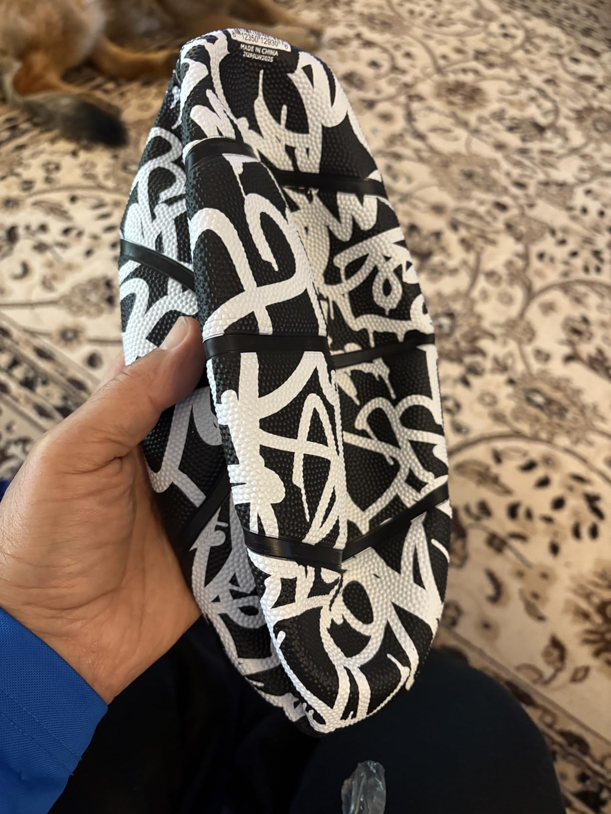 AND1 Chaos Regulation Size Rubber Basketball customer photo 1