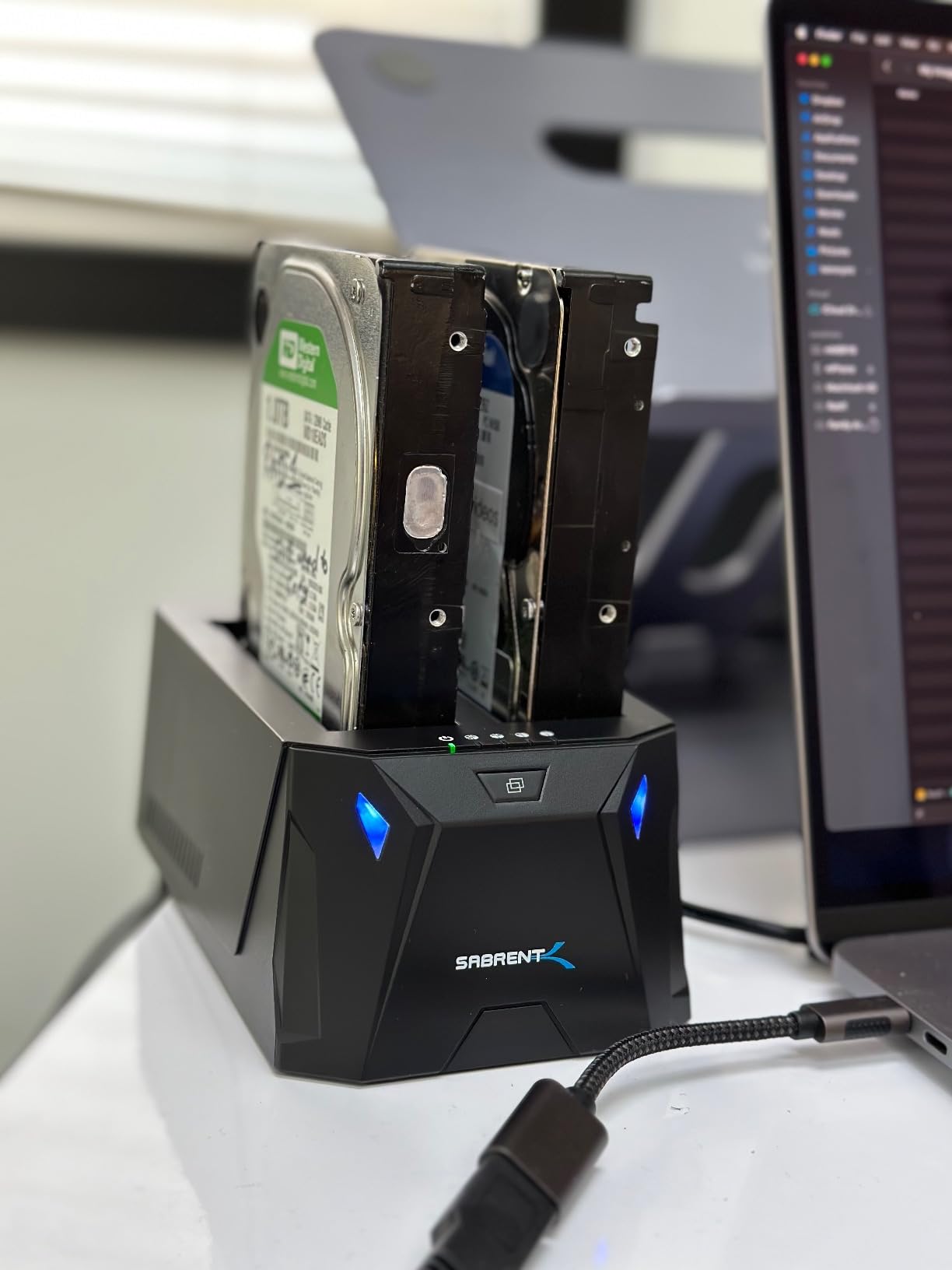 SABRENT 4-Bay USB 3.0 Docking Station for 2.5