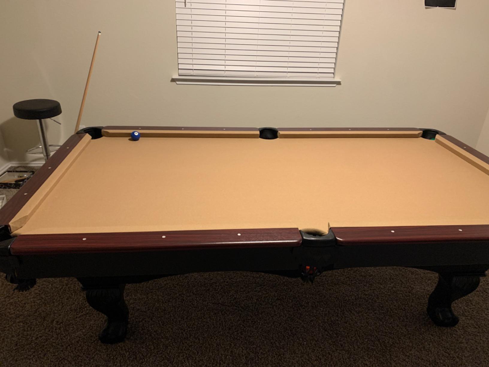 RACK Taurus 8-Foot Tournament Billiard/Pool Table - Professional Competition Game Table customer photo 2