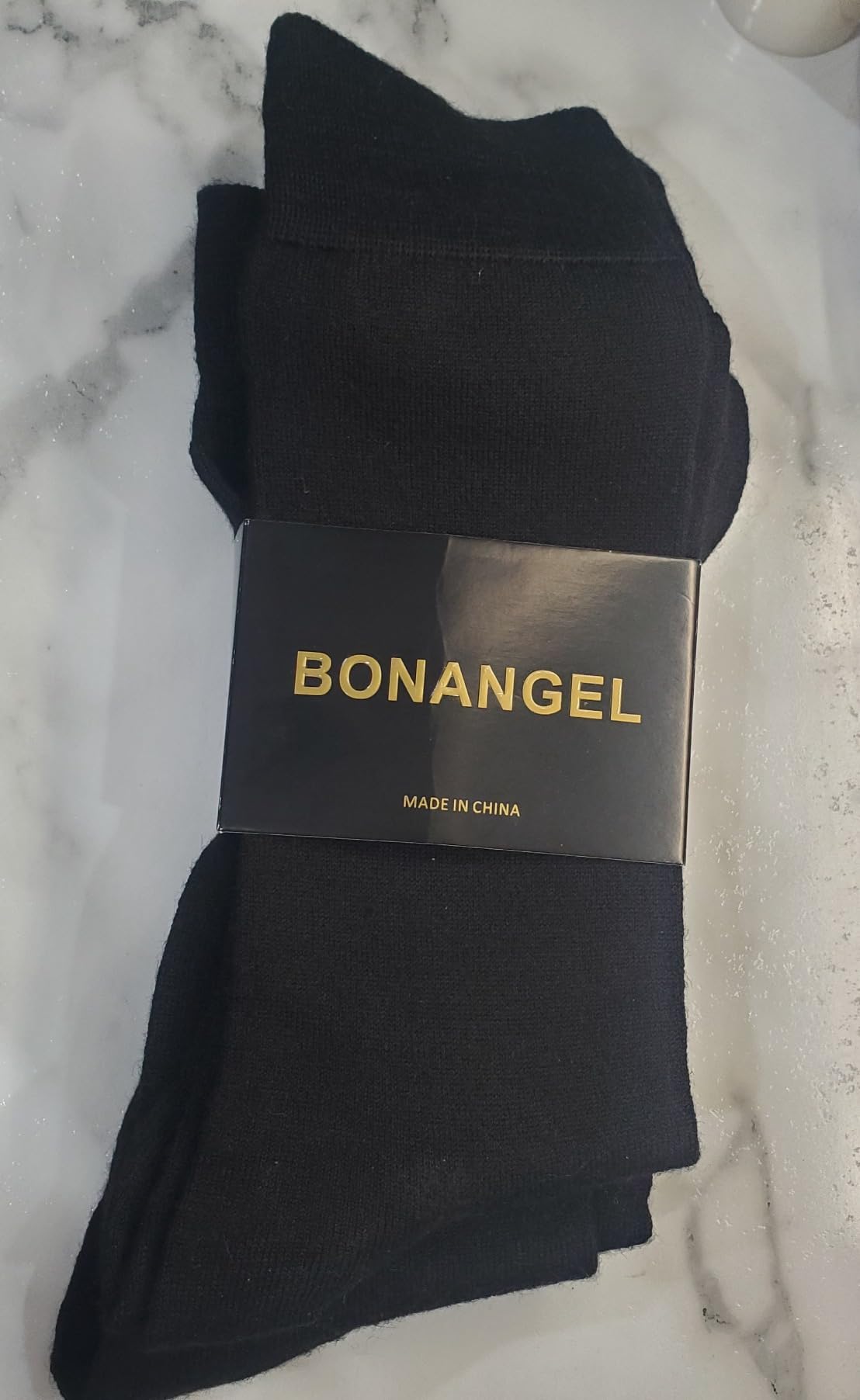 Thin Merino Wool Socks for Men, Lightweight Dress Hiking Socks customer photo 1
