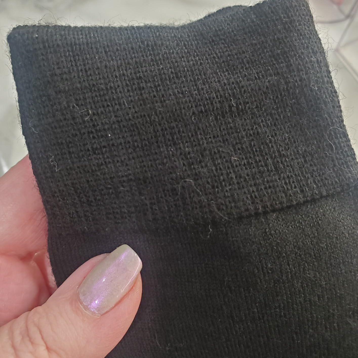 Thin Merino Wool Socks for Men, Lightweight Dress Hiking Socks customer photo 2