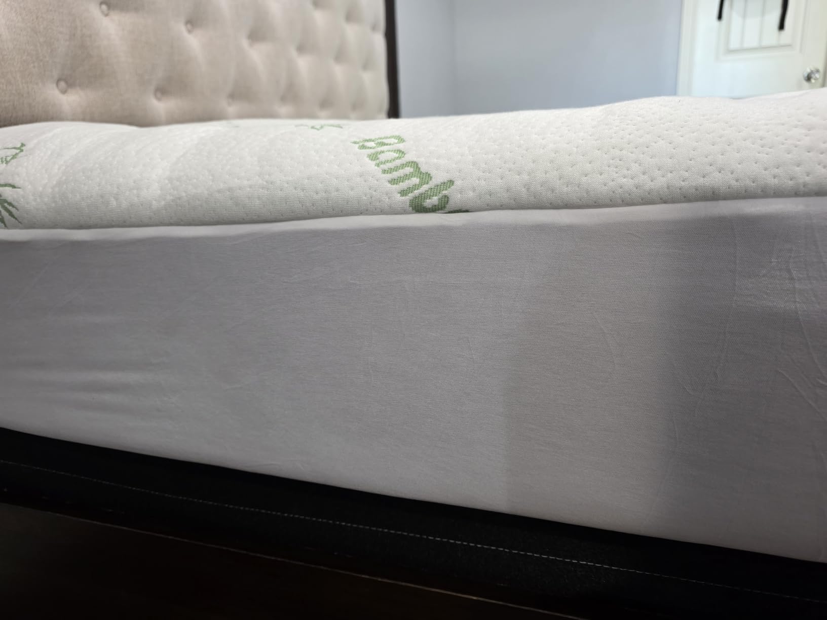 Niagara Sleep Solution Full Ultra Soft Mattress Topper - Back Pain Relief | Rayon Derived from Bamboo, 20