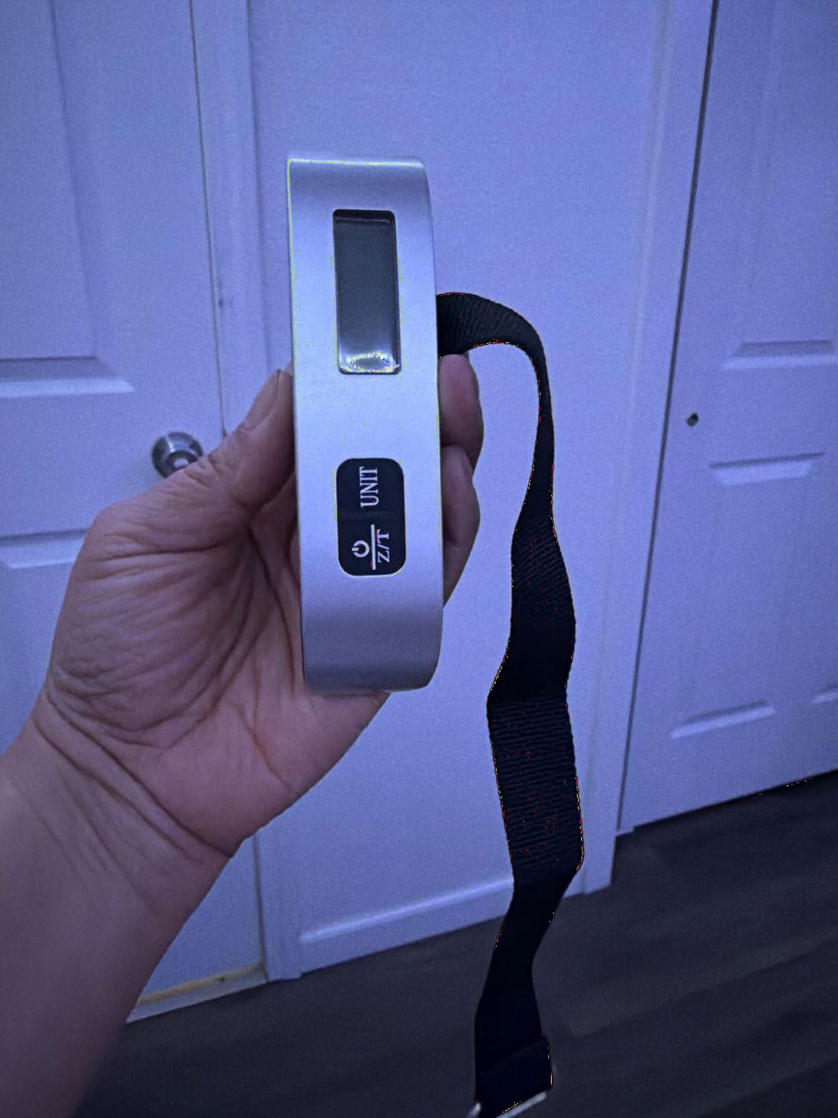 Digital Hanging Luggage Scale with Backlit for Travel, Portable Handheld Suitcase Weight Scale with Hook, 110 Pounds, Battery Included customer photo 2