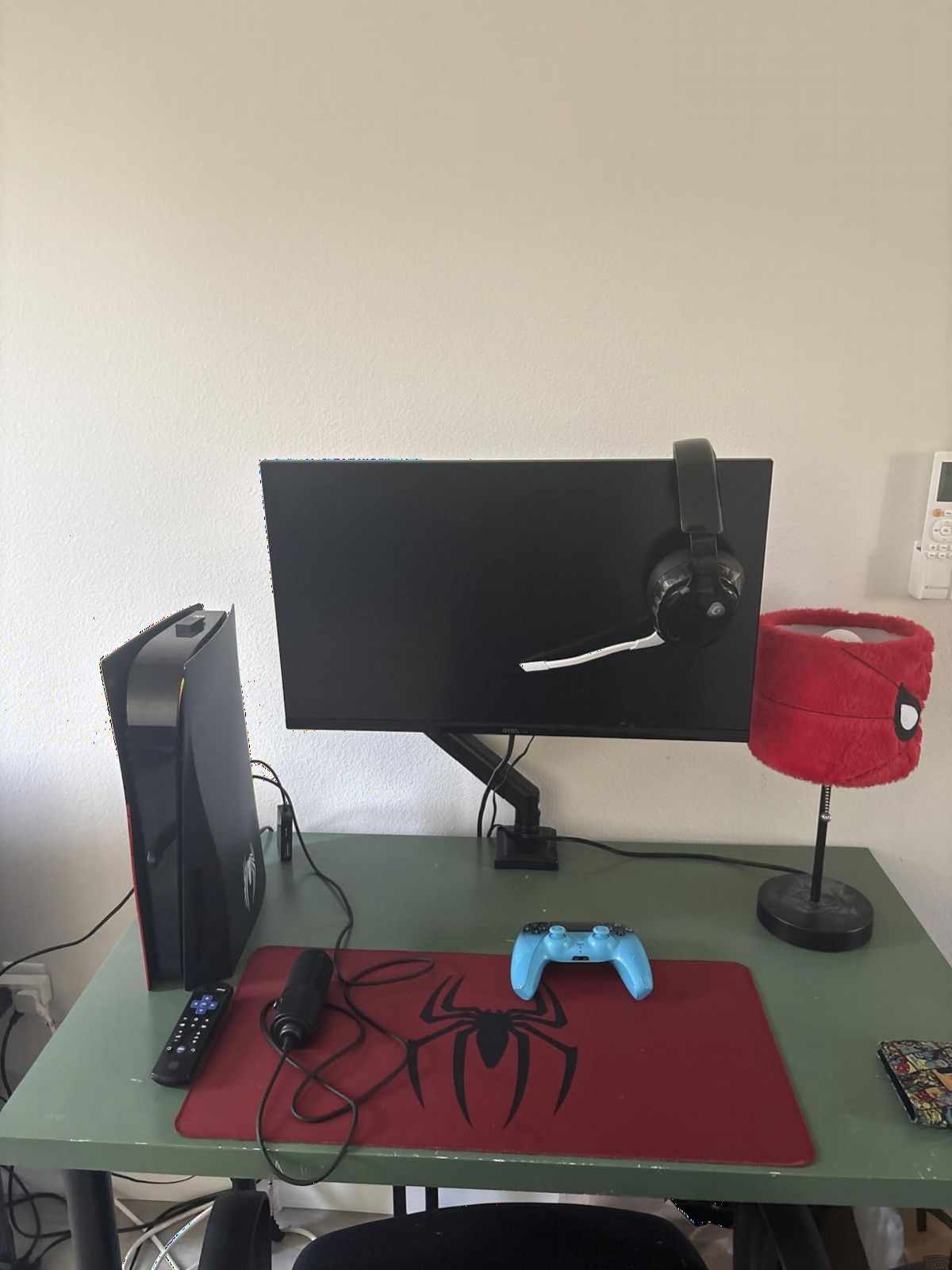 WALI Heavy Duty Monitor Arm for 13-49 inch 1000R Curved Screens, up to 44lbs - Ultrawide Monitor Desk Mount, Full Motion with Tilt, Swivel, Rotation, C-Clamp & Grommet Base, VESA 75/100mm (GSM001XL), Black customer photo 2