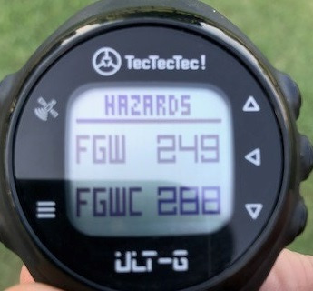 TecTecTec ULT-G Golf GPS Watch - Simple & Easy Distance Watch, No App Required on Course, Front/Back/Middle Distances, 38,000+ Courses Preloaded, Lightweight & Water-Resistant - Black customer photo 1