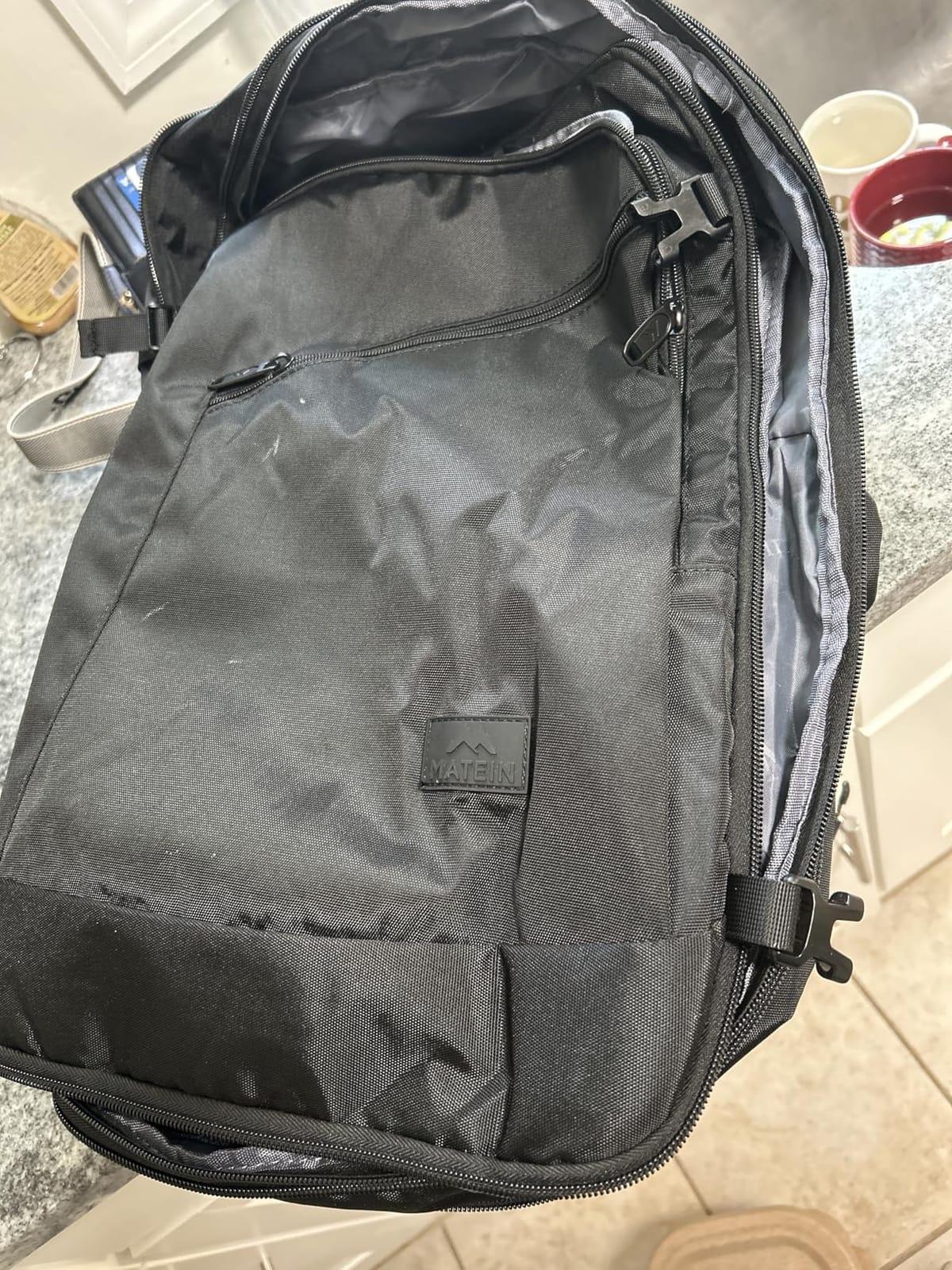 MATEIN Carry on Backpack, Extra Large Expandable Travel Backpack customer photo 2