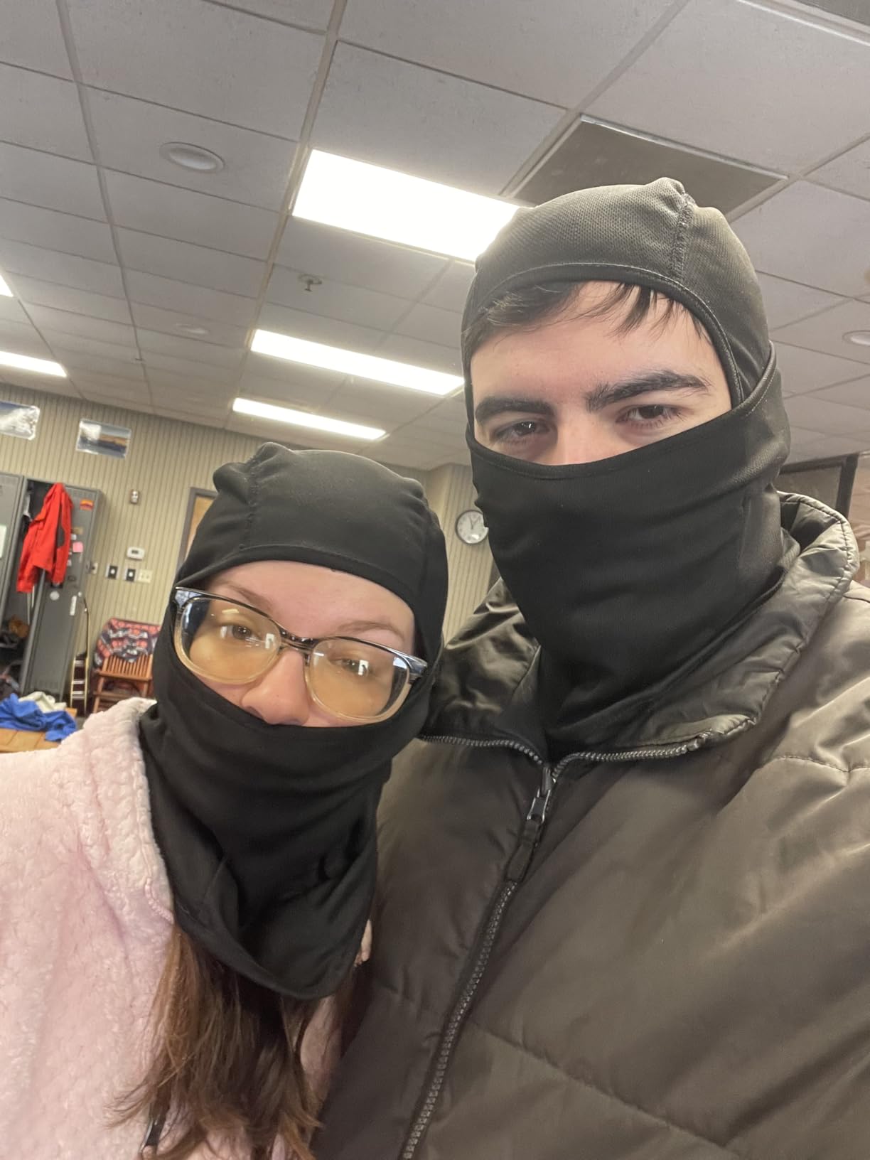 Achiou Ski Mask for Men and Women, Lightweight UV Balaclava Face Cover | Breathable lightweight fabric with UV, wind, and dust coverage for riding, skiing, snowboarding, moto, running, and cycling customer photo 2