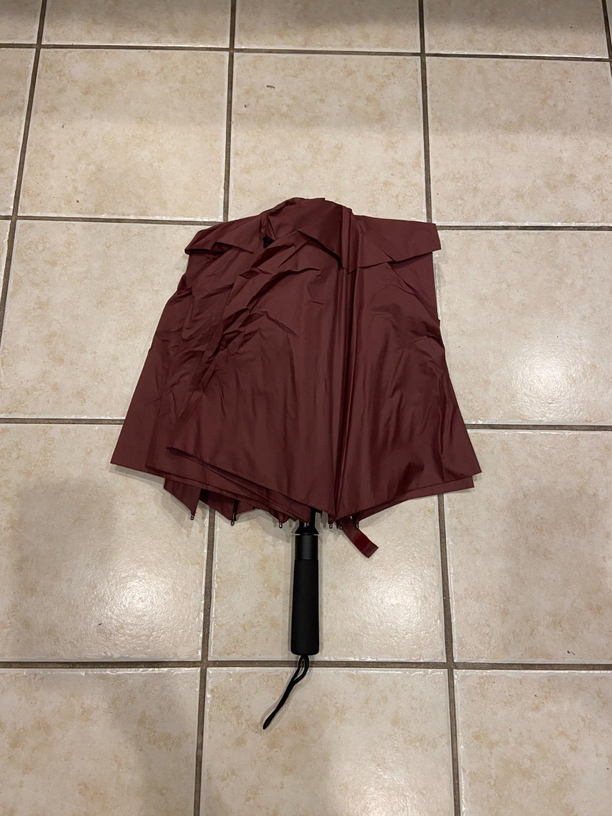 G4Free 62 Inch Portable Golf Umbrella Oversize Large Umbrella Double Canopy | Windproof Heavy Duty Umbrella, Automatic Open, Sport Umbrella, Waterproof Stick Umbrella, for Rain, for 2 People, Black customer photo 1