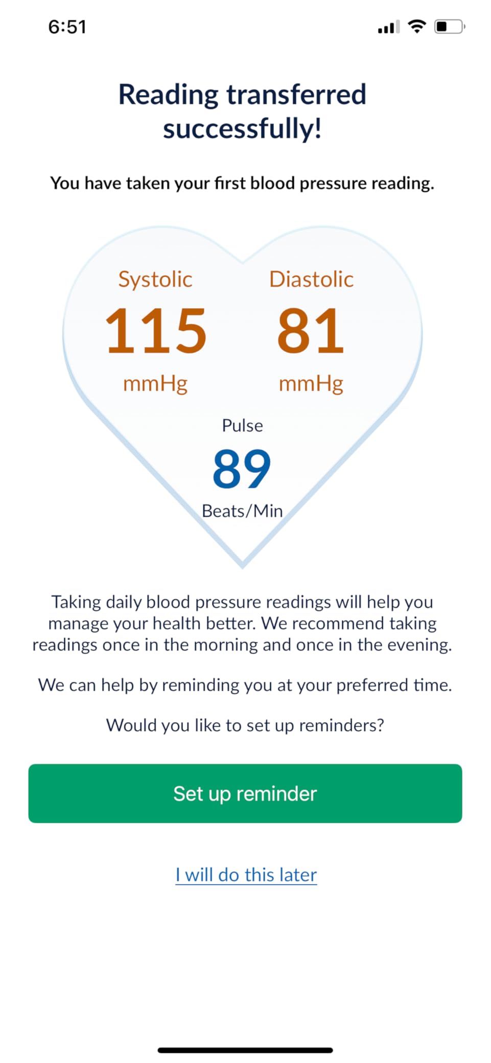 OMRON Complete 2-in-1 Blood Pressure Monitor + EKG for Home Use & Upper Arm Blood Pressure Cuff - #1 Doctor & Pharmacist Recommended Brand - Clinically Validated - Connect App customer photo 2