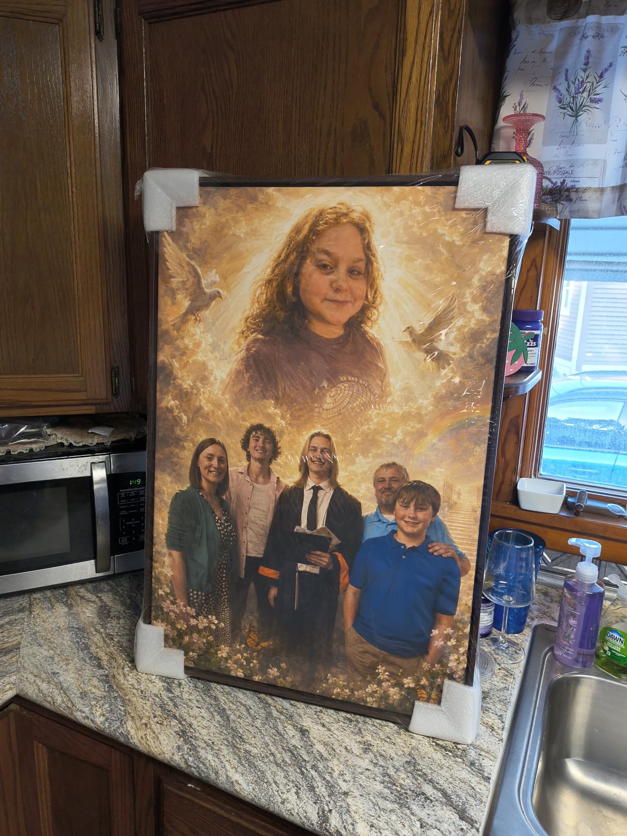 Personalized Custom Canvas Prints: Photo On Canvas (Framed 11X14) Transform Your Photos into Stunning Framed Wall Art customer photo 2
