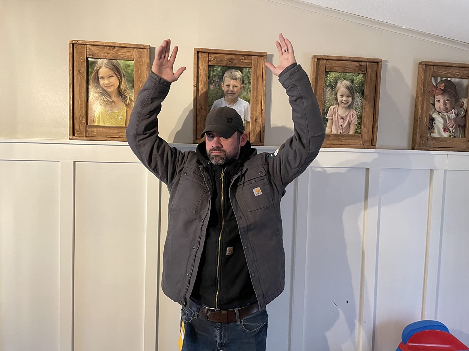 Carhartt Men's Washed Duck Bartlett Jacket customer photo 2