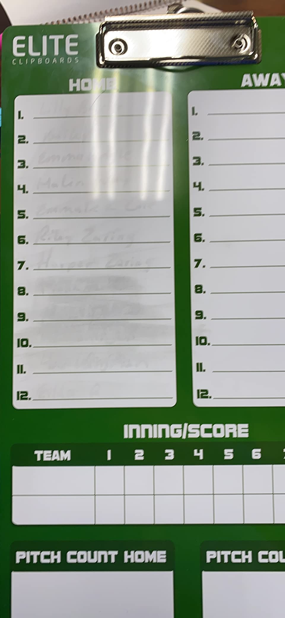 Dry Erase Coaches Clipboards | Basketball, Baseball, Soccer, Football, Hockey, Volleyball, Lacrosse customer photo 1