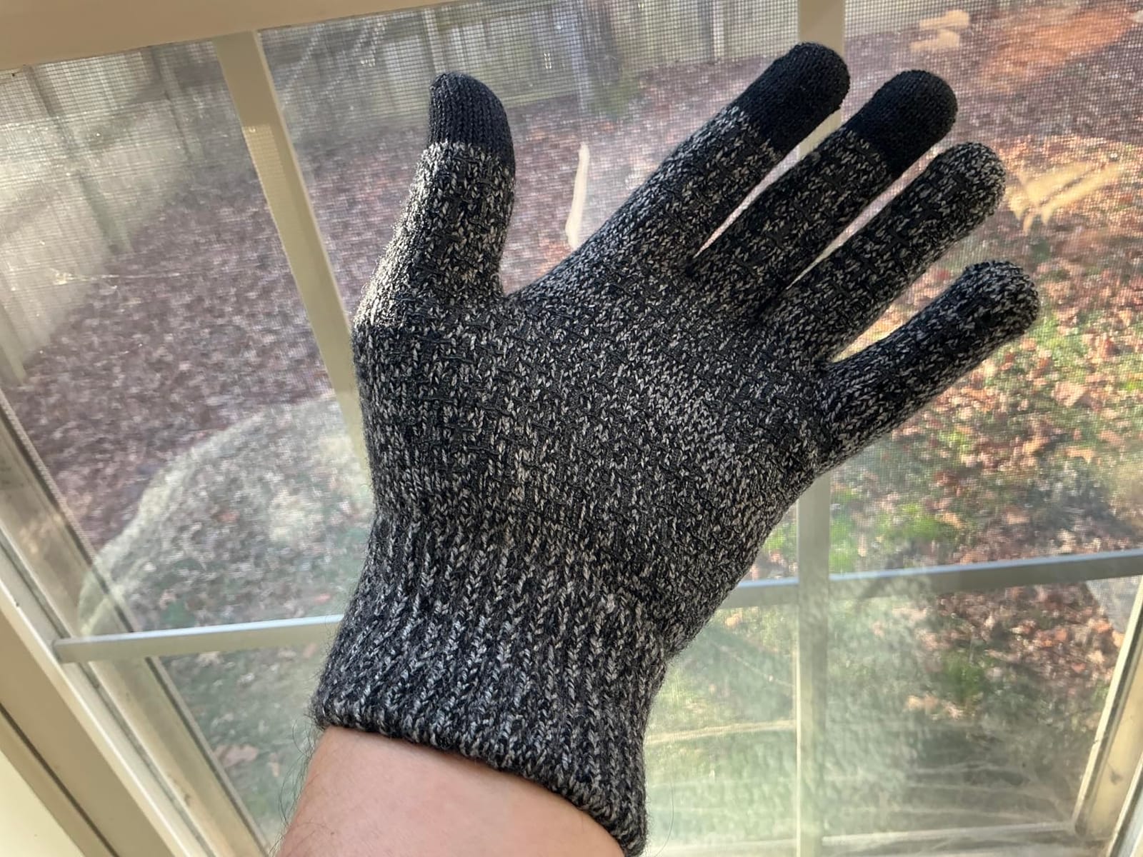 TRENDOUX Merino Wool Winter Gloves for Men Women, Cold Weather Warm Touchscreen Unisex, Non-slip, Knit Elastic Cuff customer photo 1