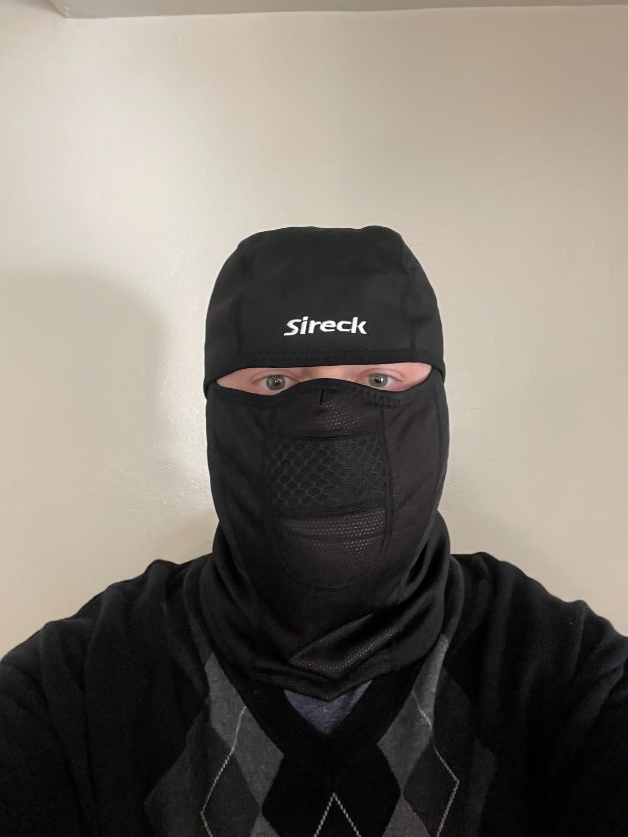 Sireck Cold Weather Balaclava Ski Mask, Water Resistant and Windproof Fleece Thermal Face Mask, Cycling Motorcycle Neck Warmer Hood Winter Gear for Men Women customer photo 1