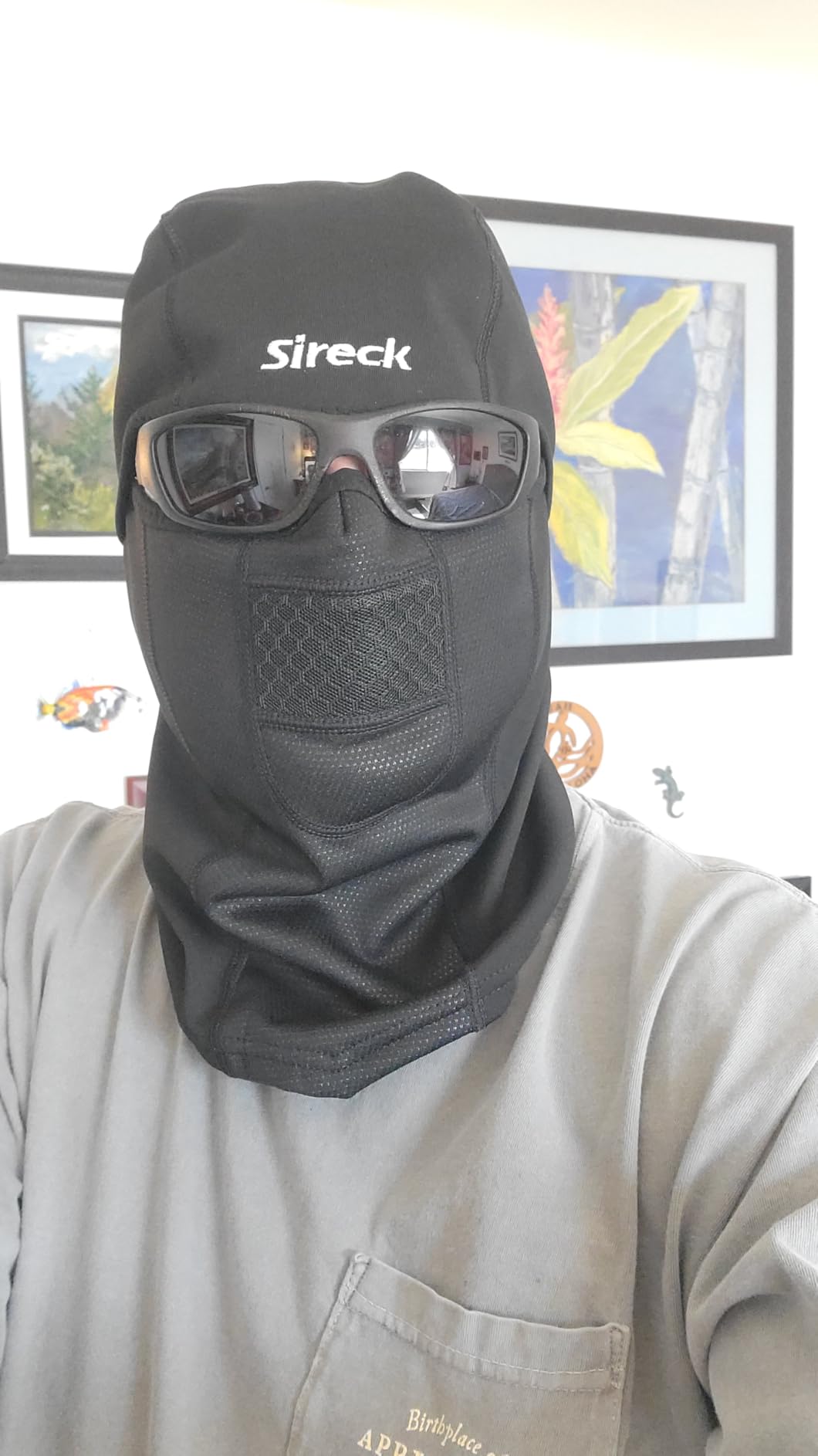 Sireck Cold Weather Balaclava Ski Mask, Water Resistant and Windproof Fleece Thermal Face Mask, Cycling Motorcycle Neck Warmer Hood Winter Gear for Men Women customer photo 2