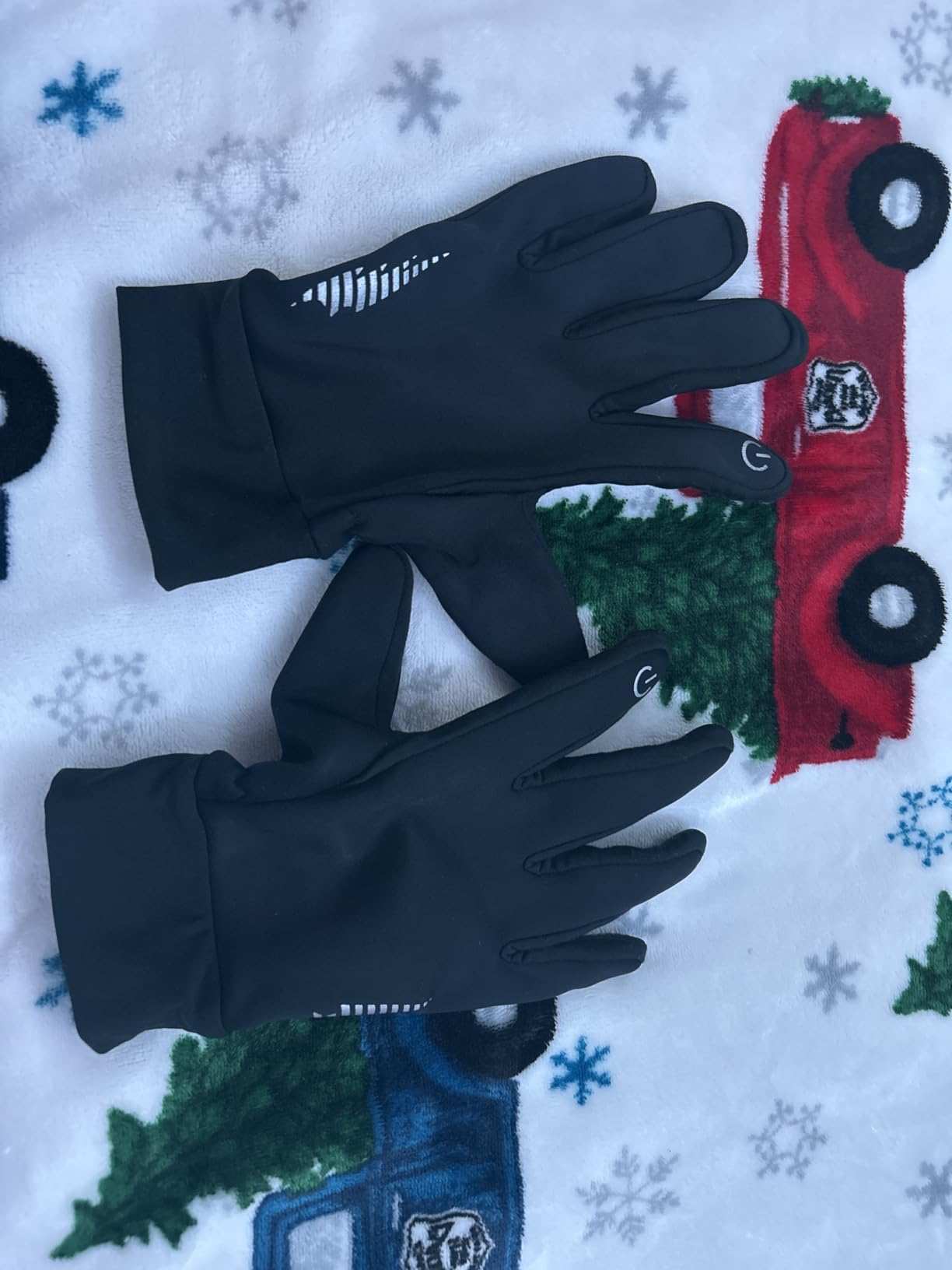 Winter Gloves for Women Men - Cold Weather Thermal Touch Screen Ski Snow Glove Liners, Non-Slip Palm & Warm Fleece Lined customer photo 1