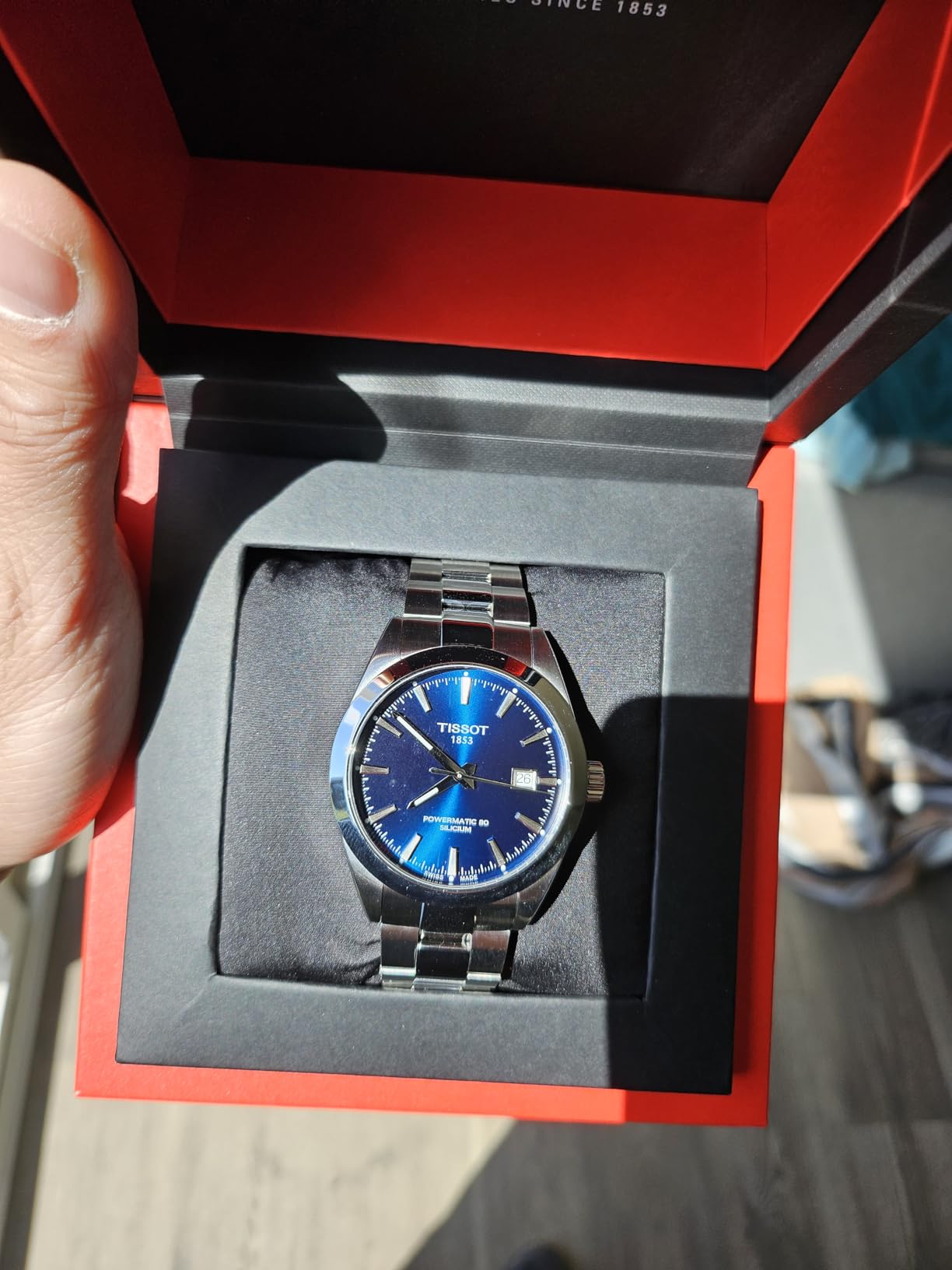 Mens Gentleman Stainless Steel Dress Watch customer photo 1