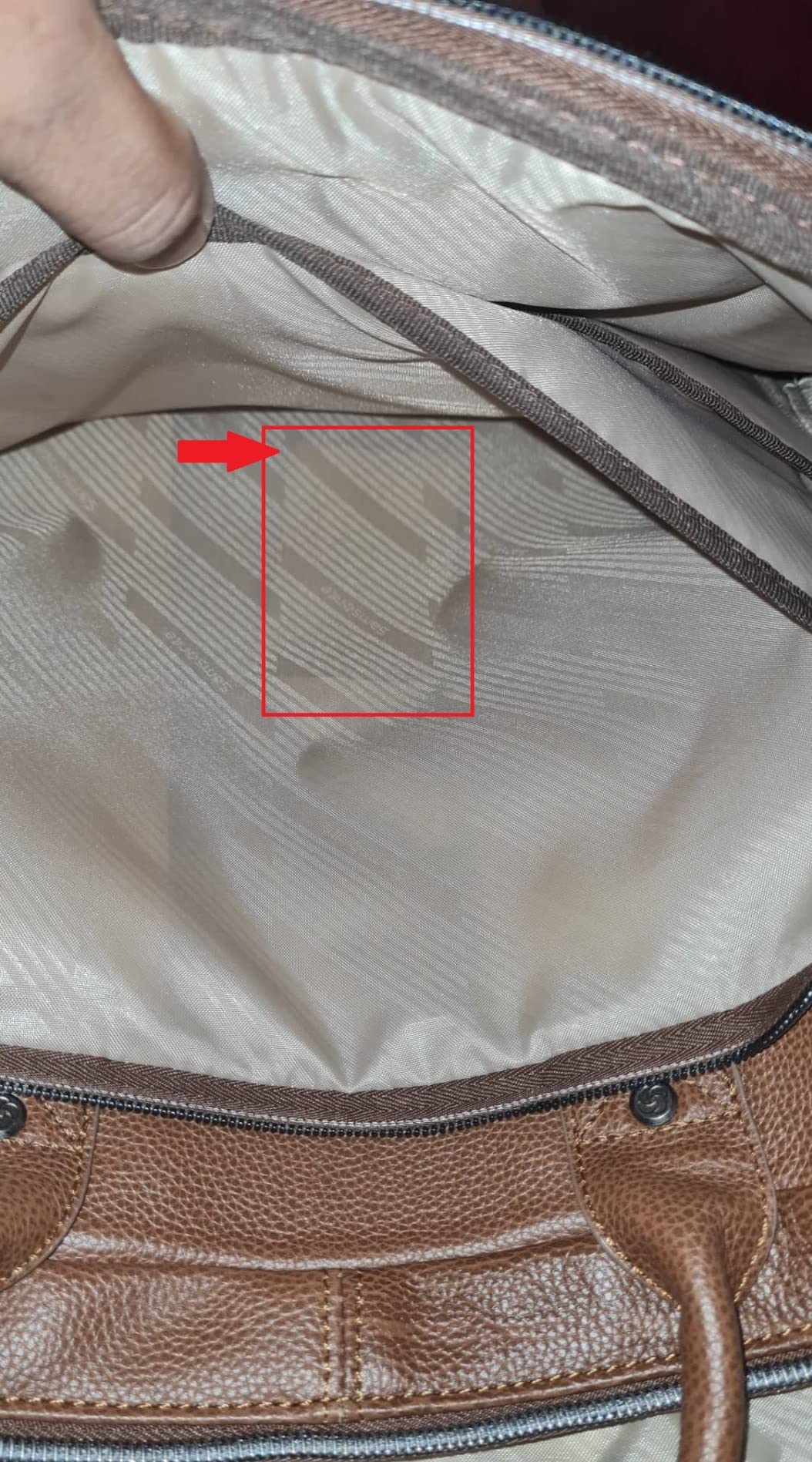 Samsonite Classic Leather Toploader Briefcase customer photo 2
