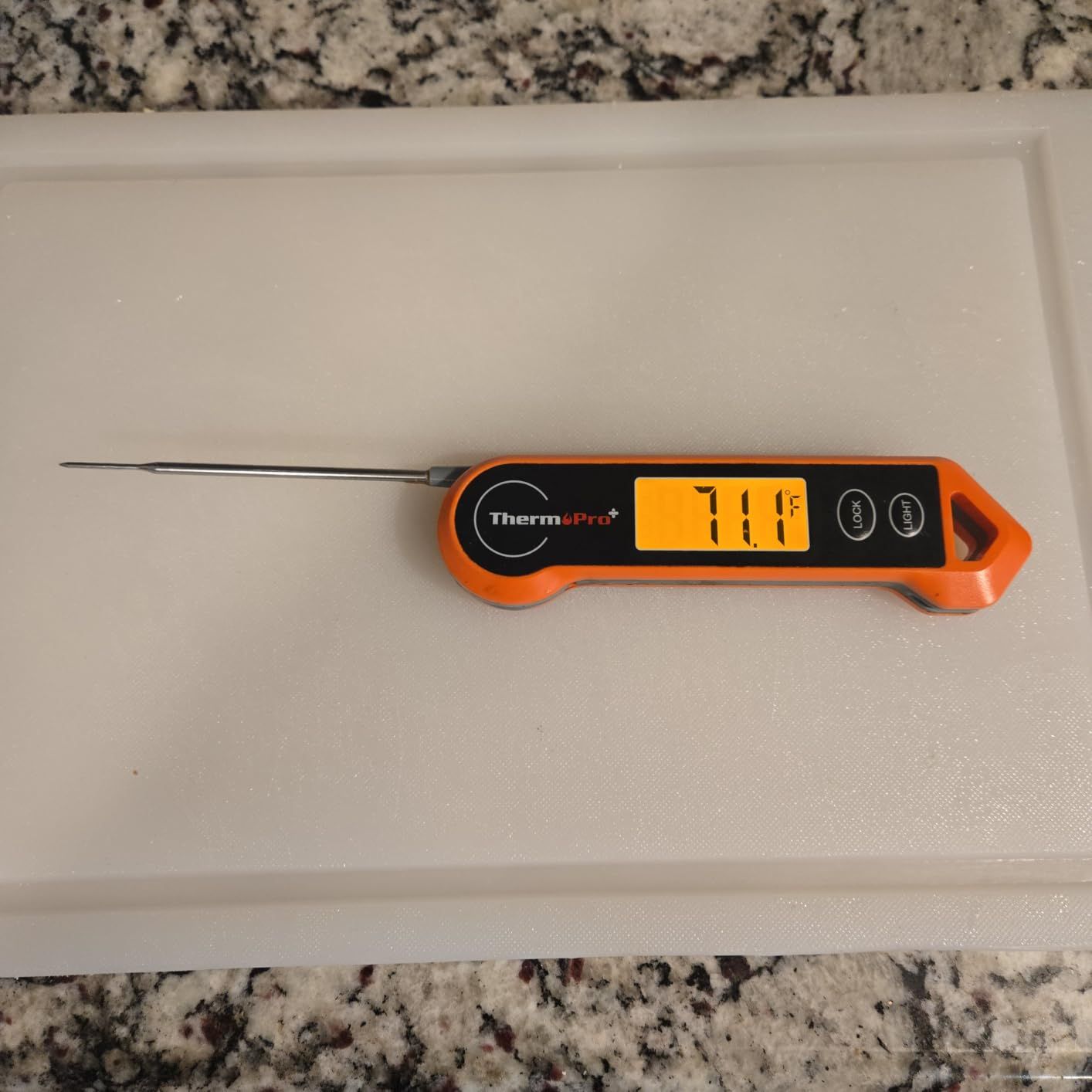 TempPro TP19H 1 Sec Digital Meat Thermometer for Cooking | Instant Read Food Thermometer with Motion Wake for BBQ Grill Oil Fry Candy, Gifts for Men Dad Husband (Previously ThermoPro) customer photo 1
