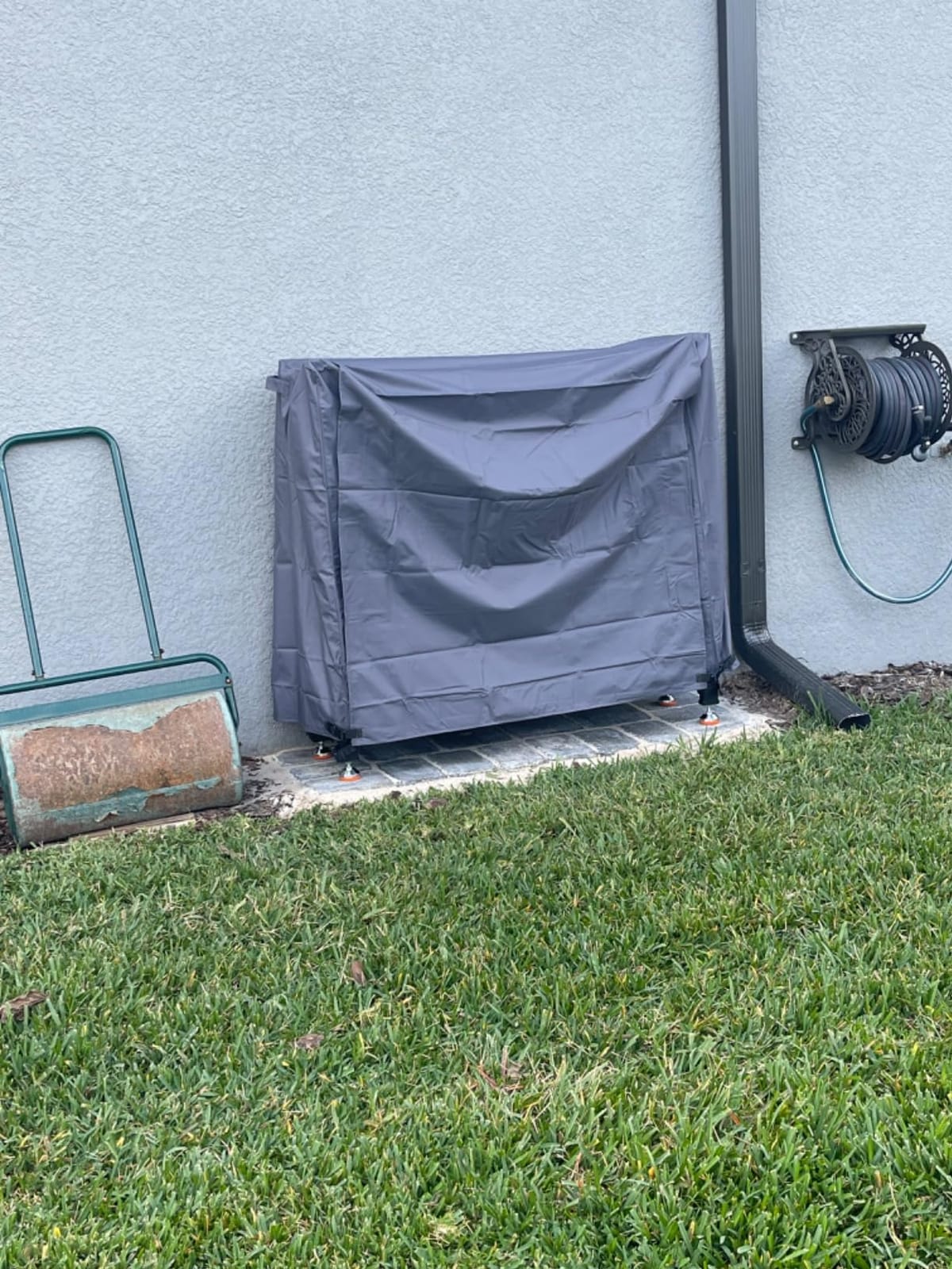 Easy-Going 4 Feet Outdoor Log Rack Cover Waterproof Weatherproof Firewood Cover with Openable Front Flap, (Cover Only, Rack Not Included) customer photo 2