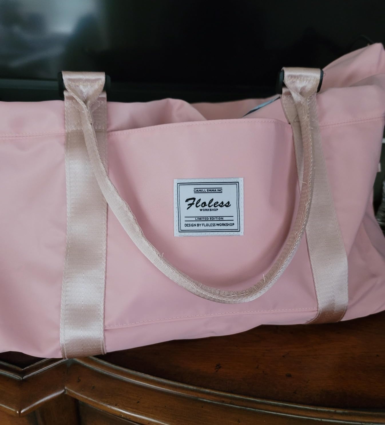 Travel Duffel Bag, Carry On Overnight Weekender Bags for Women | Travel Bag with Wet Pocket & Trolley Sleeve, For Spirit Airlines 18x14x8 Personal Item Bag customer photo 1
