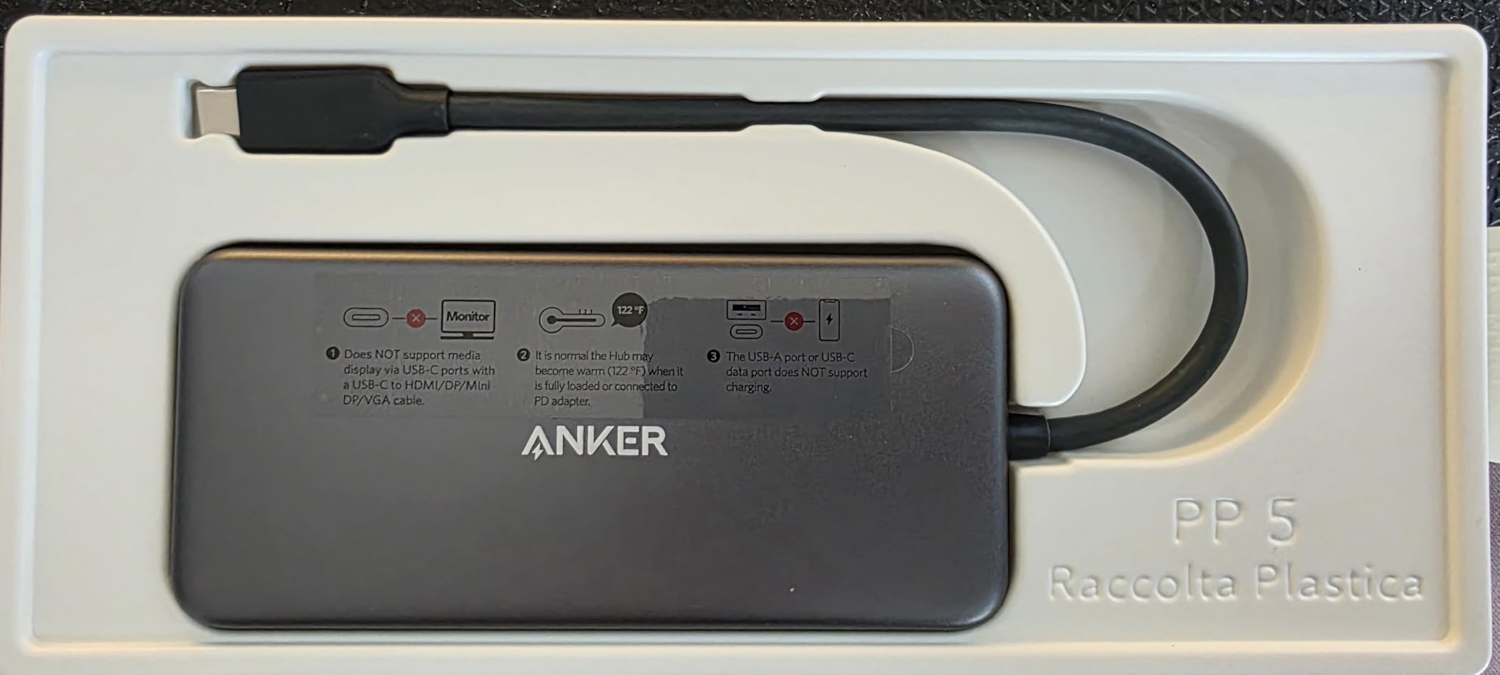 Anker USB C Hub, 7-in-1 Multi-Port USBC Hub, 4K HDMI USB-C Adapter customer photo 1