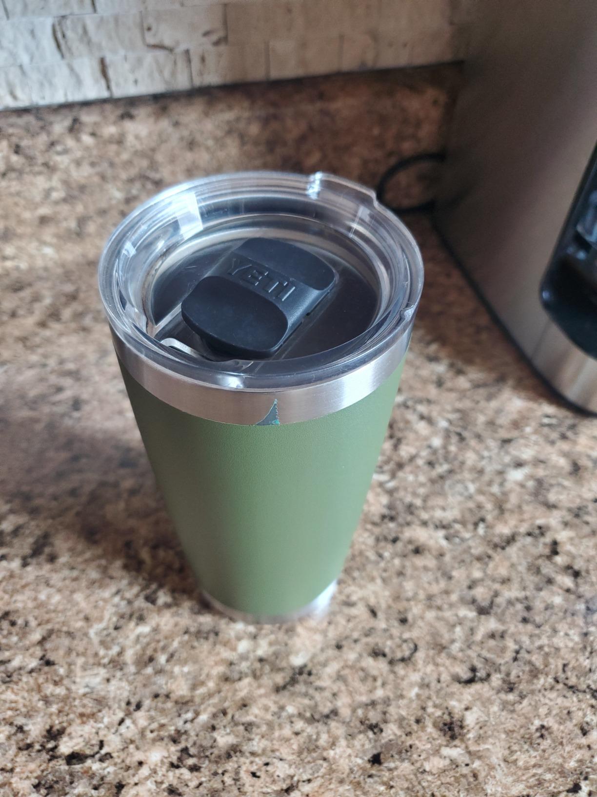 DOMICARE 20oz Stainless Steel Tumbler Bulk with Lid, Double Wall Vacuum Insulated Travel Mug, Powder Coated Coffee Cup, Powder Black, 8 Pack customer photo 1