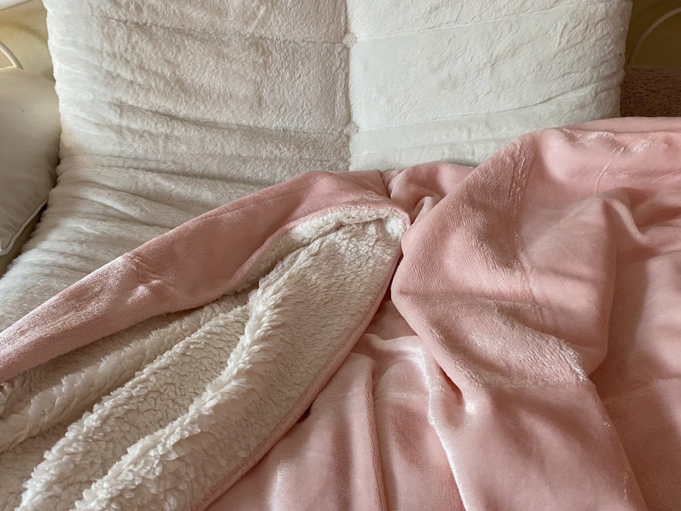 Walensee Sherpa Fleece Blanket (Throw Size 50