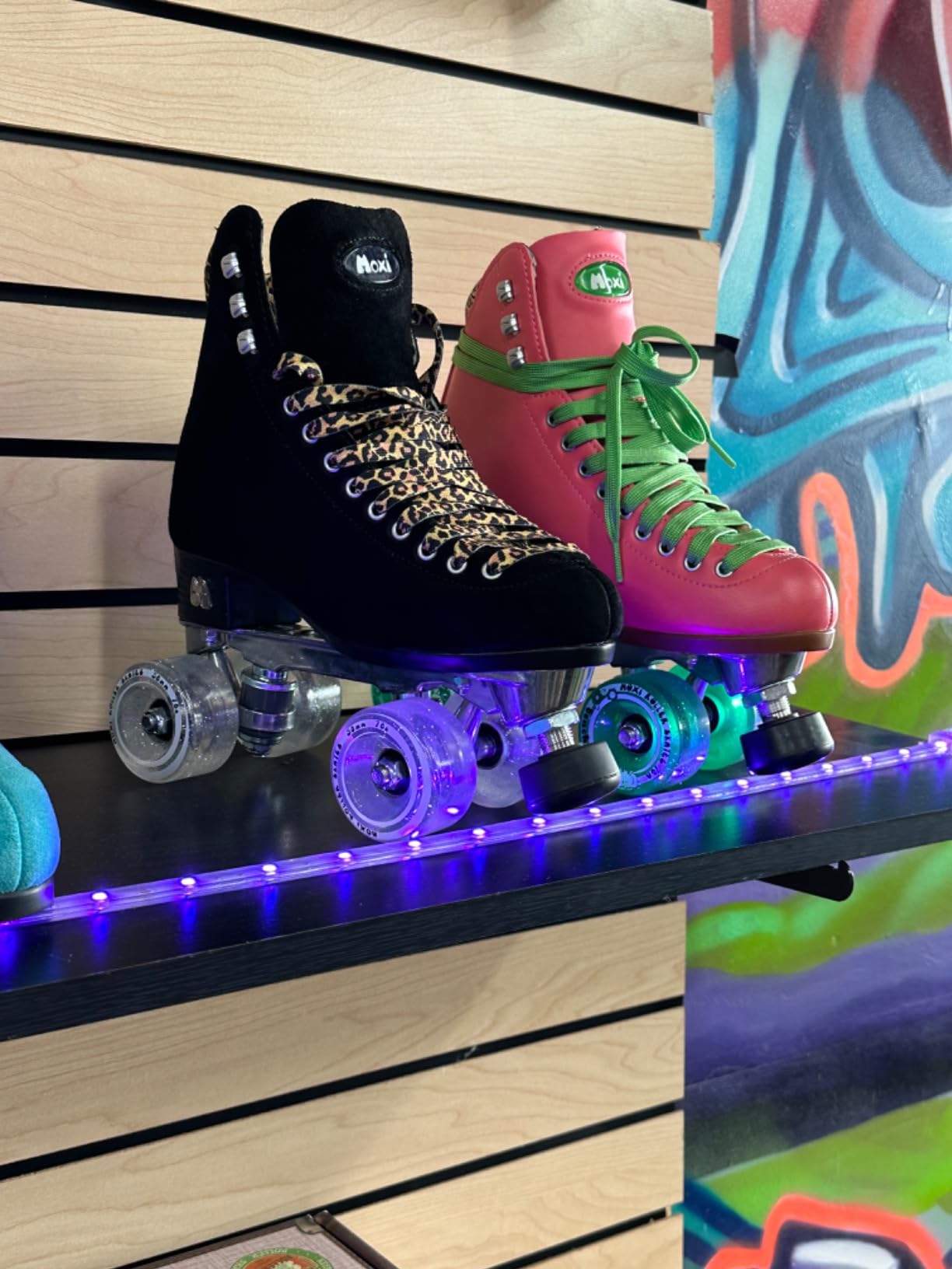 Moxi Panther Roller Skates for Women - Durable High-Top Design with Suede Skate Boots, Dri-Lex Lining, and Versatile, Smooth Cushioning Wheels customer photo 1