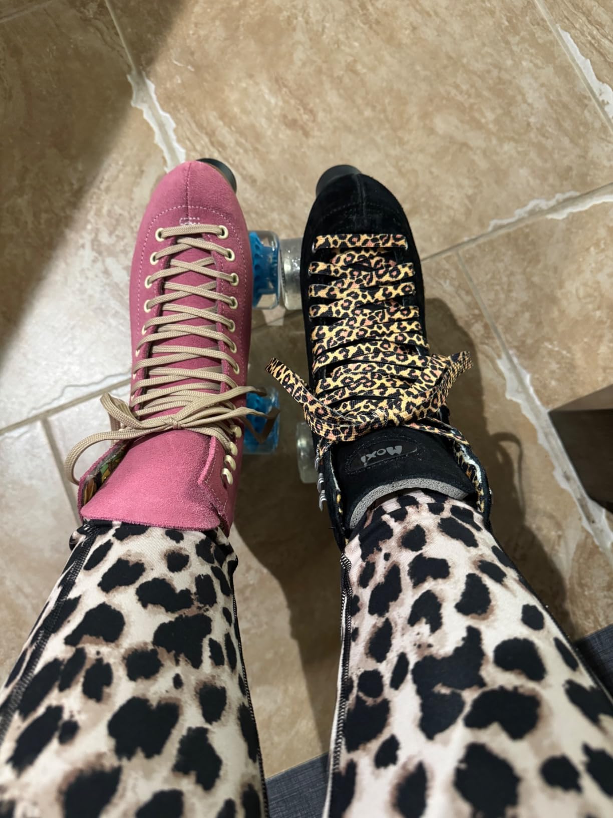 Moxi Panther Roller Skates for Women - Durable High-Top Design with Suede Skate Boots, Dri-Lex Lining, and Versatile, Smooth Cushioning Wheels customer photo 2