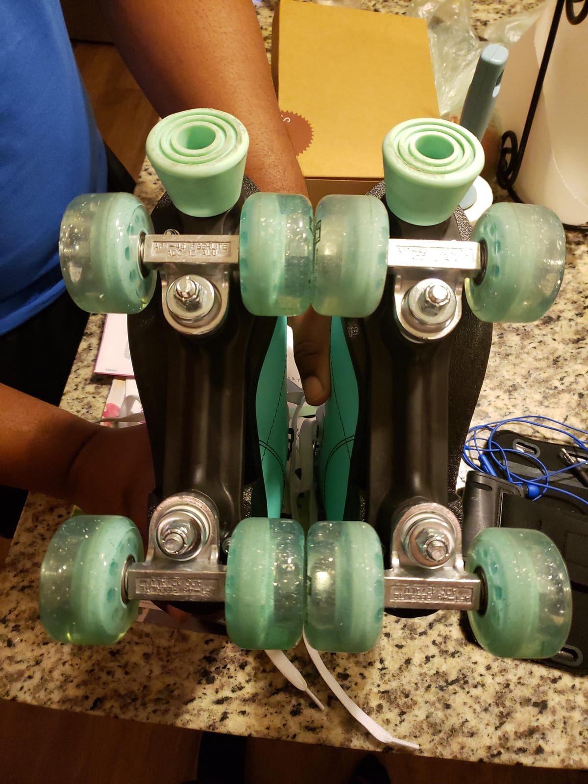 Candi GRL Sabina - Colorful Freestyle Roller Skates customer photo 2