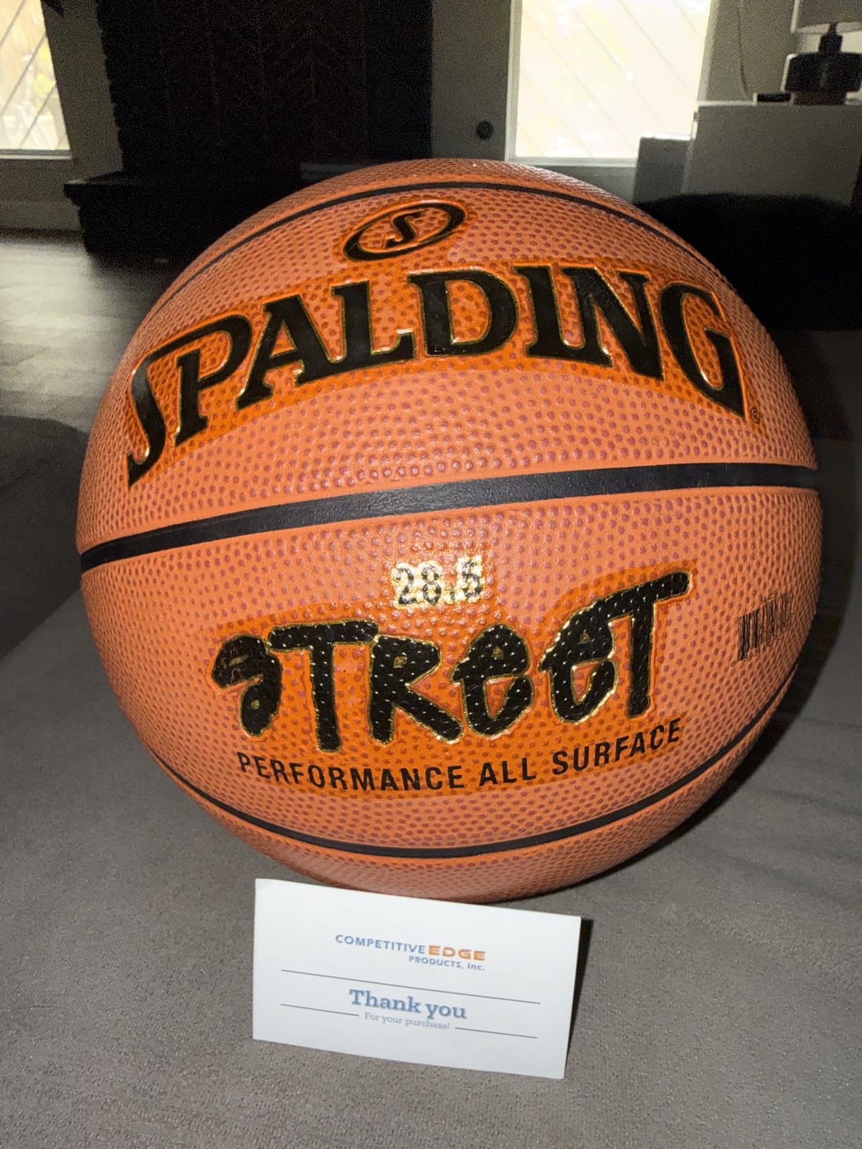 Spalding Outdoor Rubber Basketballs | Performance Rubber Cover Designed for Outdoor Play | Multiple Sizes & Colors customer photo 1