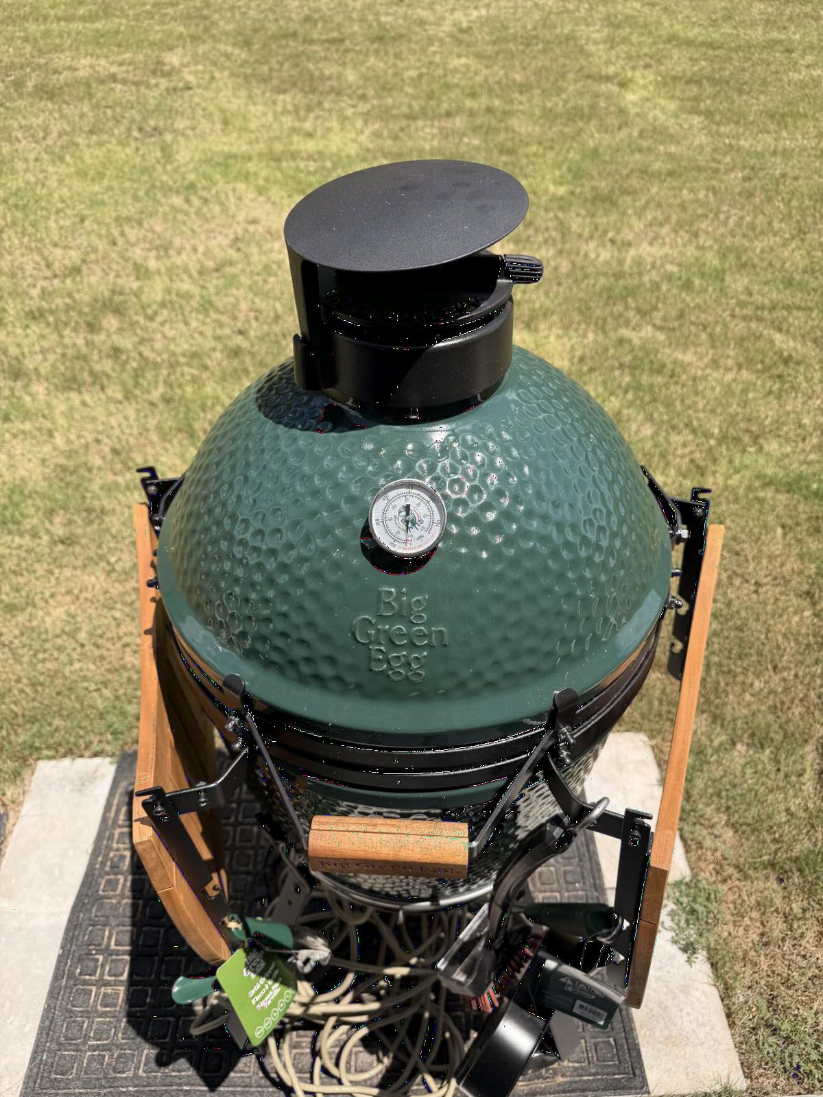 Cover for Large Green Egg, Grill Accessories for Large Green Egg | Heavy Duty Waterproof Kamado Ceramic Grill Covers customer photo 2