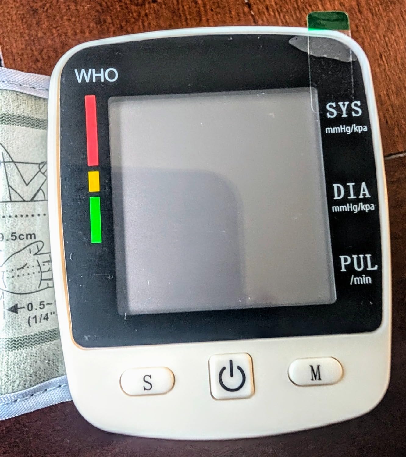 FDA Cleared Blood Pressure Monitor Wrist BP Machine for Home Use | 5.3-7.7in Adjustable Wrist Cuff, Portable & Rechargeable, 2 Users *90 Memory, LCD Screen, Voice Prompt, Carrying Case customer photo 1