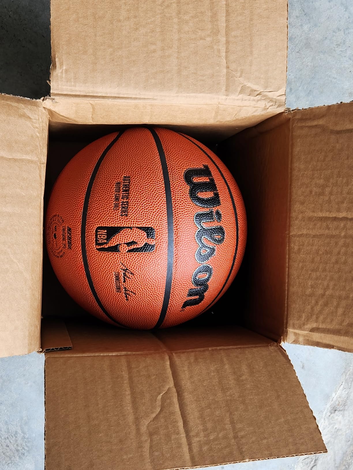 WILSON NBA Authentic Series Indoor Basketballs customer photo 1