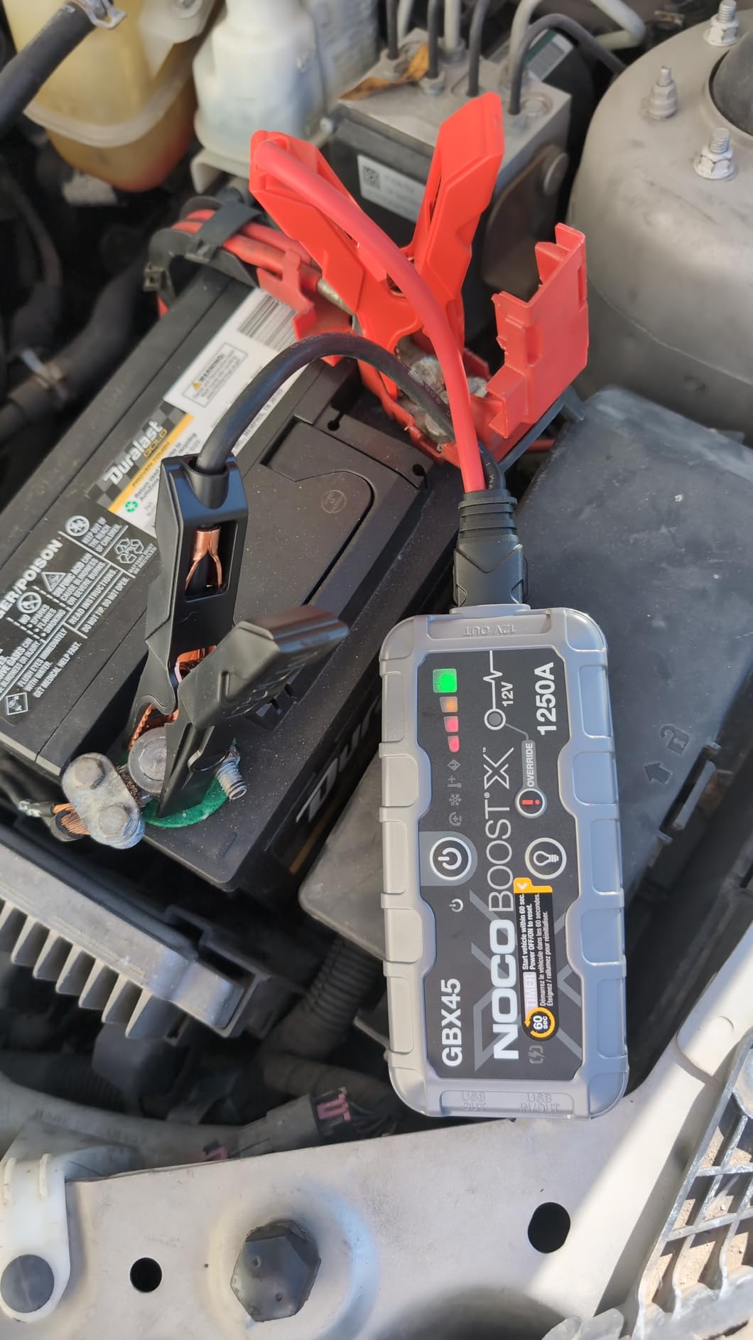 NOCO Boost GBX45 1250A UltraSafe Jump Starter, 12V Lithium Battery Booster | Spark-Proof & Reverse Polarity Protection, For Car, Truck, Motorcycle, SUV, Boat, ATV, RV, up to 6.5L Gas & 4.0L Diesel customer photo 2