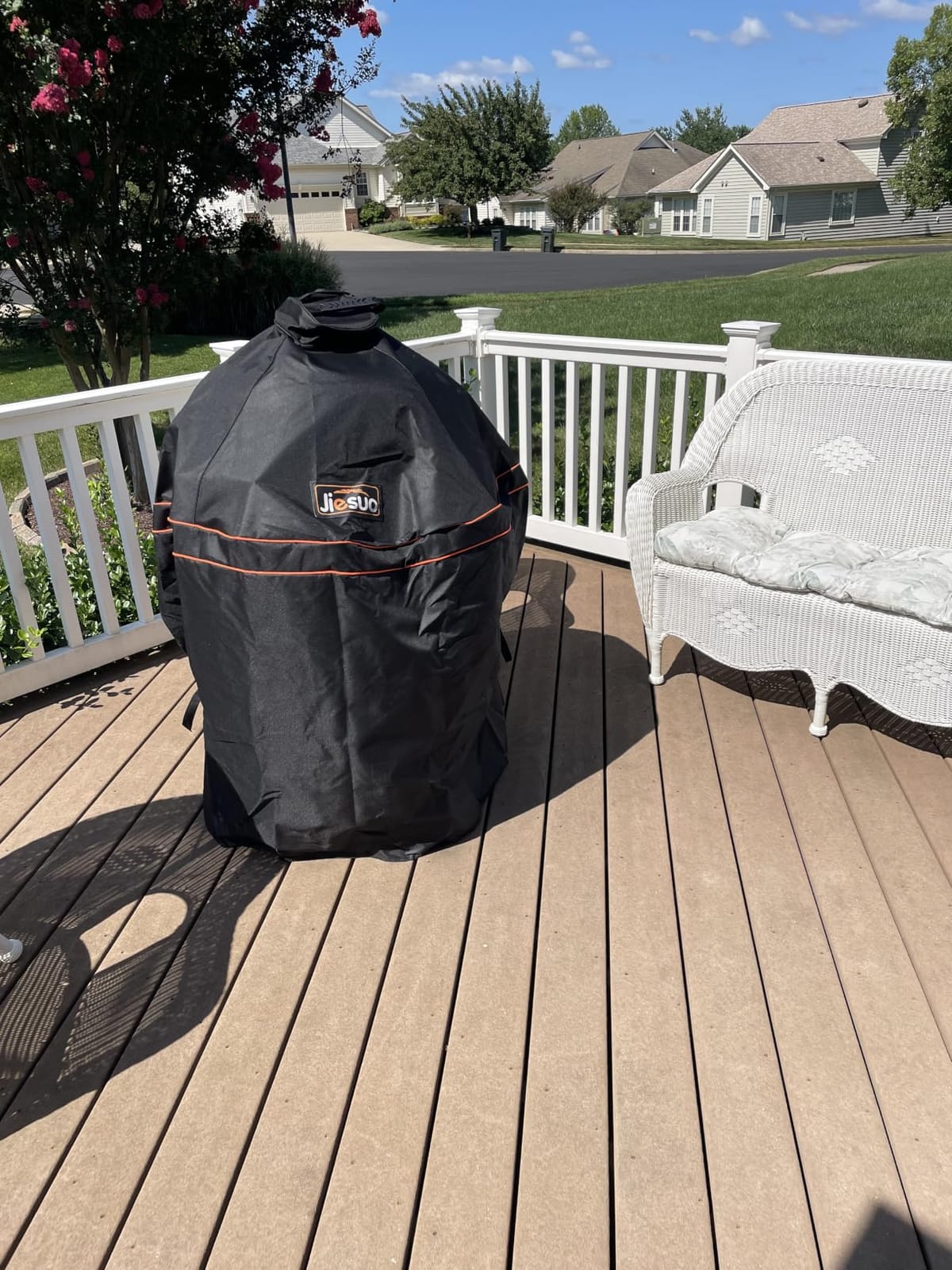 Cover for Kamado Joe Classic Charcoal Grill,Kamado Joe Accessories | Heavy Duty Cover for Kamado Joe Grill customer photo 1