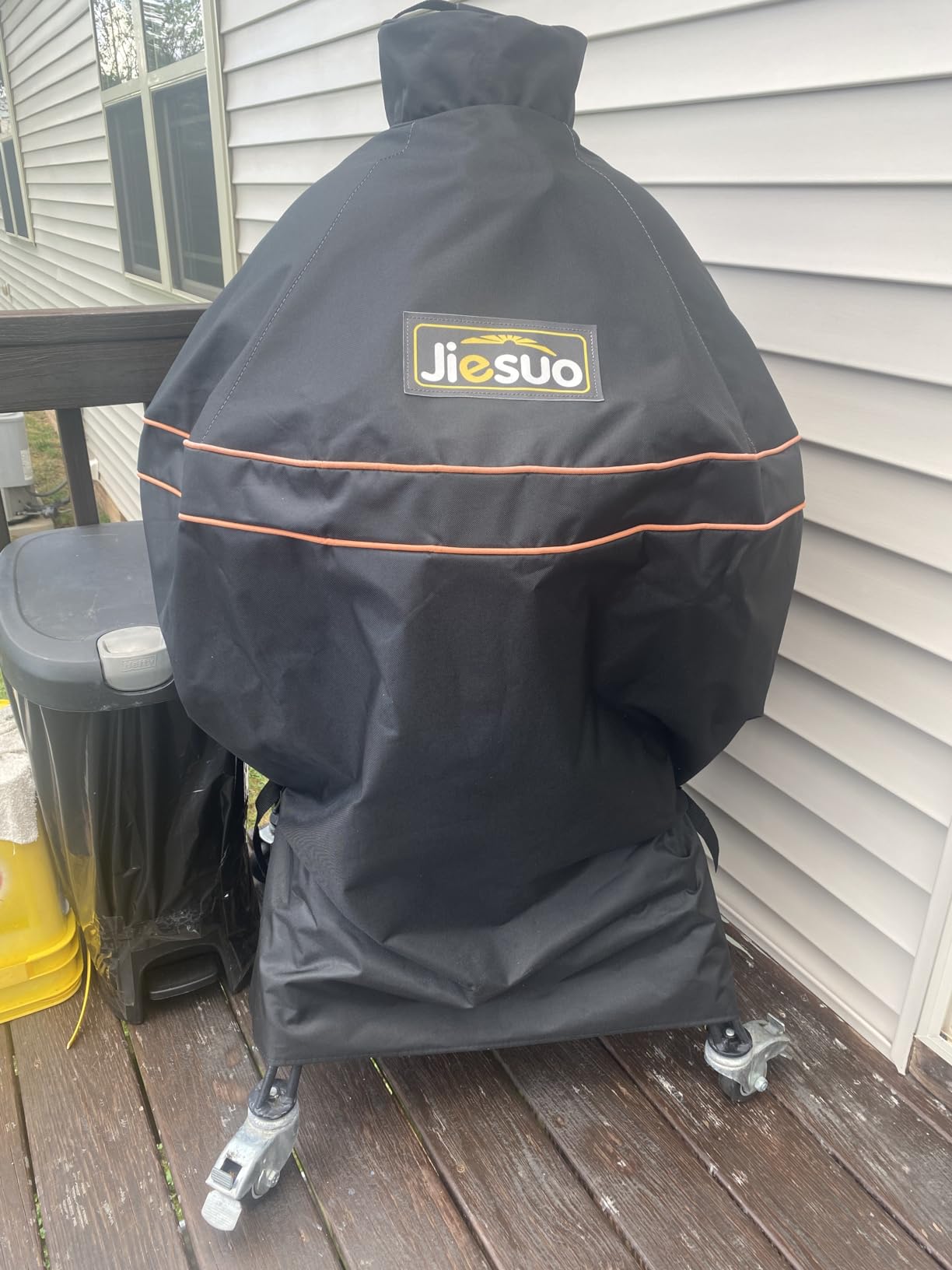 Cover for Kamado Joe Classic Charcoal Grill,Kamado Joe Accessories | Heavy Duty Cover for Kamado Joe Grill customer photo 2