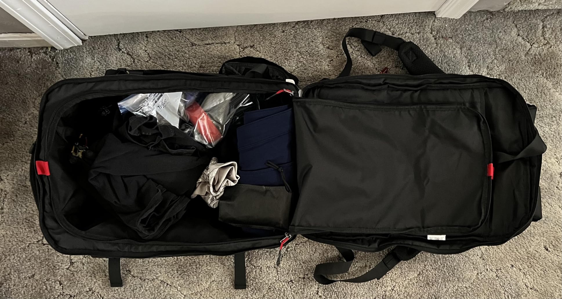 tomtoc Travel Backpack 40L, TSA Carry On Bag Flight Approved, PFAS Free customer photo 1