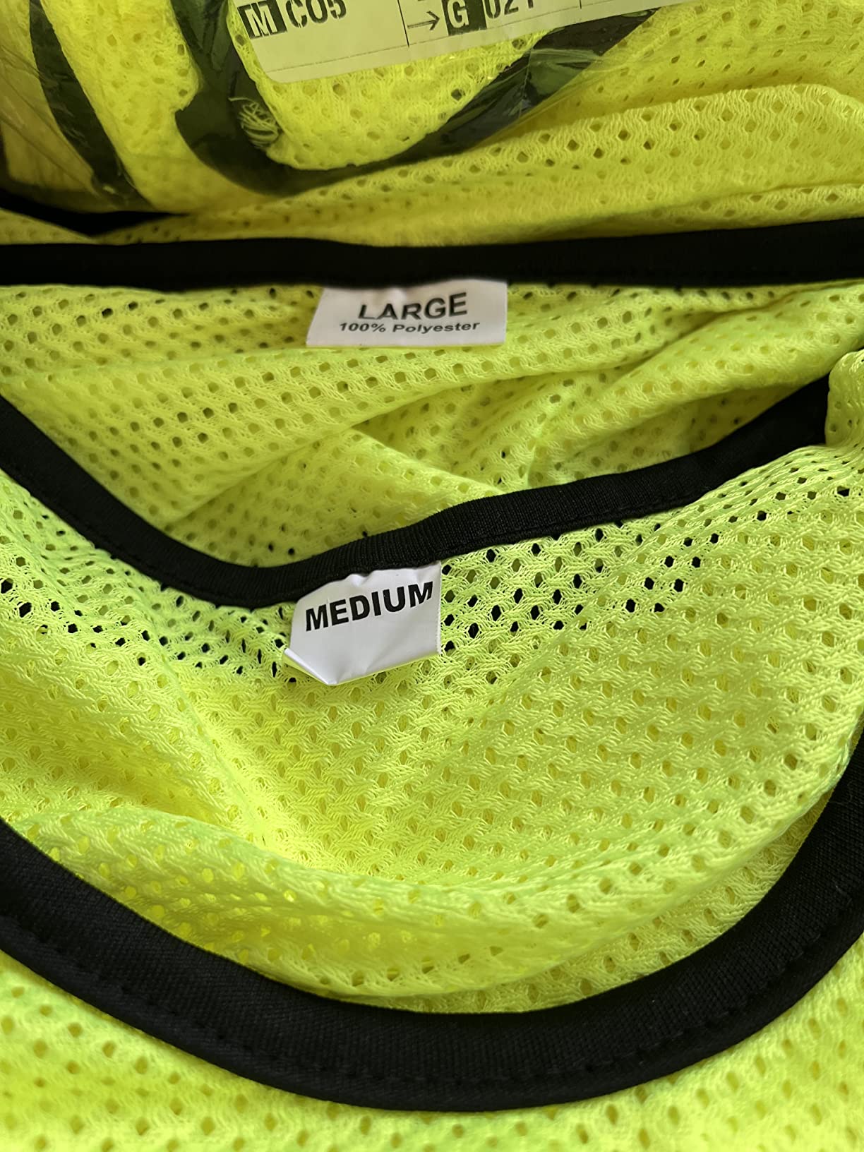 GSi Mesh Training Pinnies for Soccer Basketball and Team Sports - Free Size Fits Most Players, Breathable Mesh Fabric, Reinforced Neck and Arm Piping, Packs of 6 and 12, 6 Color Options customer photo 1