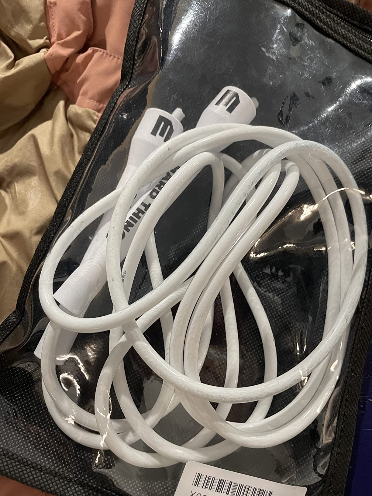 Elite Jumps 6mm PVC Jump Rope, Adjustable Skipping Rope - Non-kinking PVC cord, Unbreakable handles, Smooth rotation customer photo 1