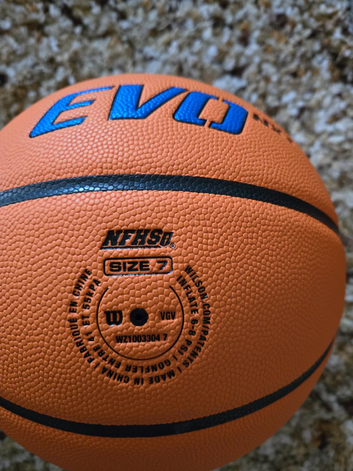 WILSON NCAA Evo NXT Official Indoor Game Basketballs - Sizes 6 and 7 customer photo 1