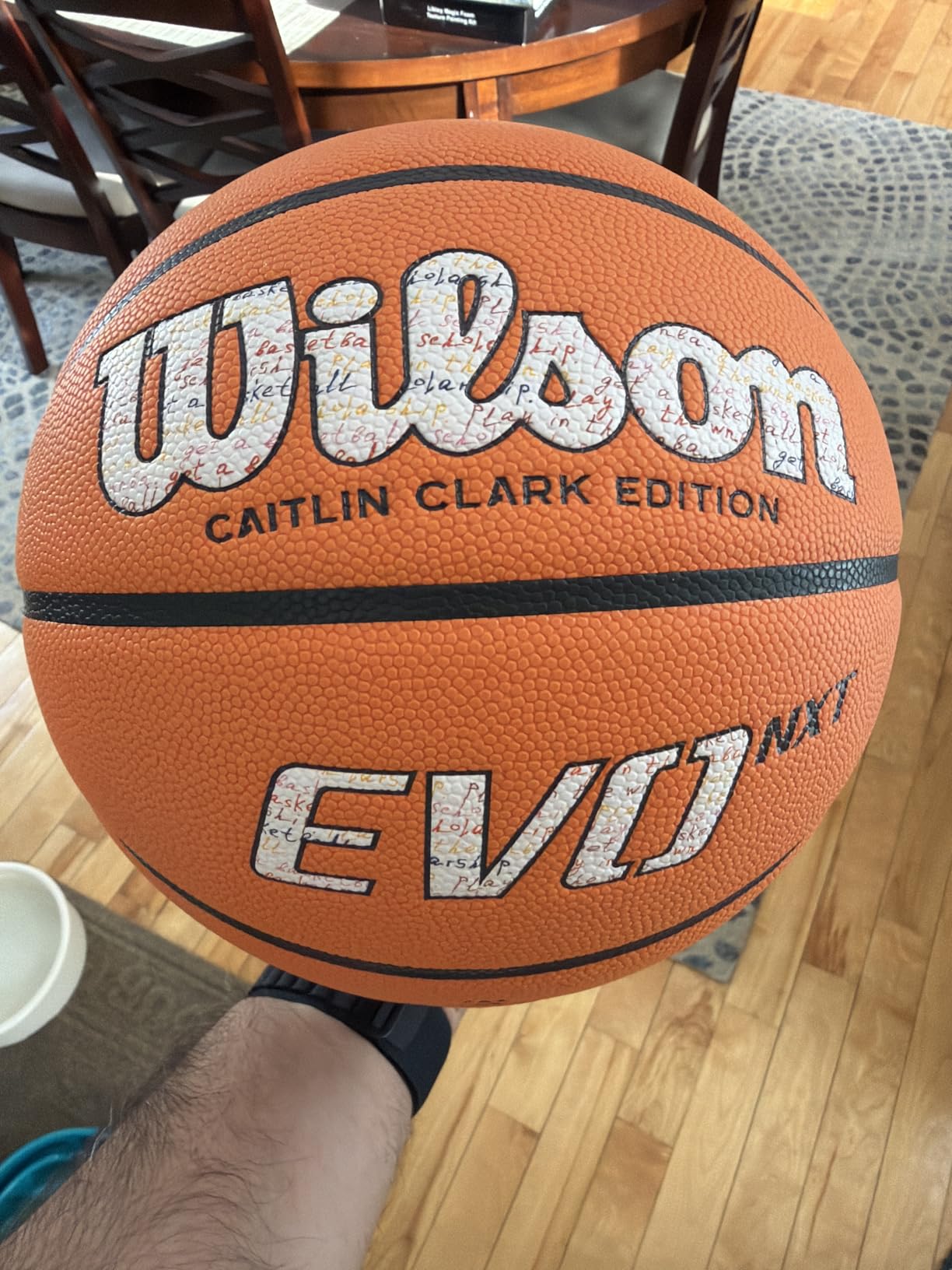WILSON NCAA Evo NXT Official Indoor Game Basketballs - Sizes 6 and 7 customer photo 2