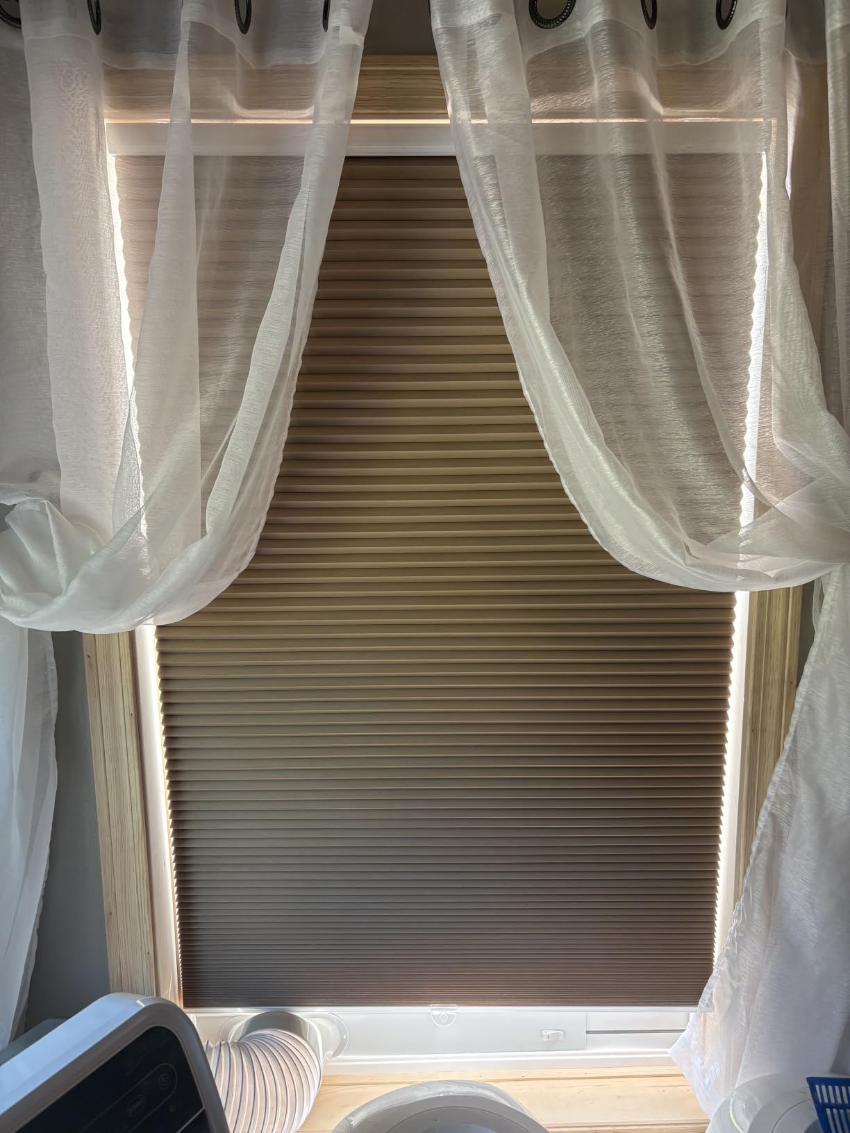 Cordless Blackout Cellular Shades, 1.5