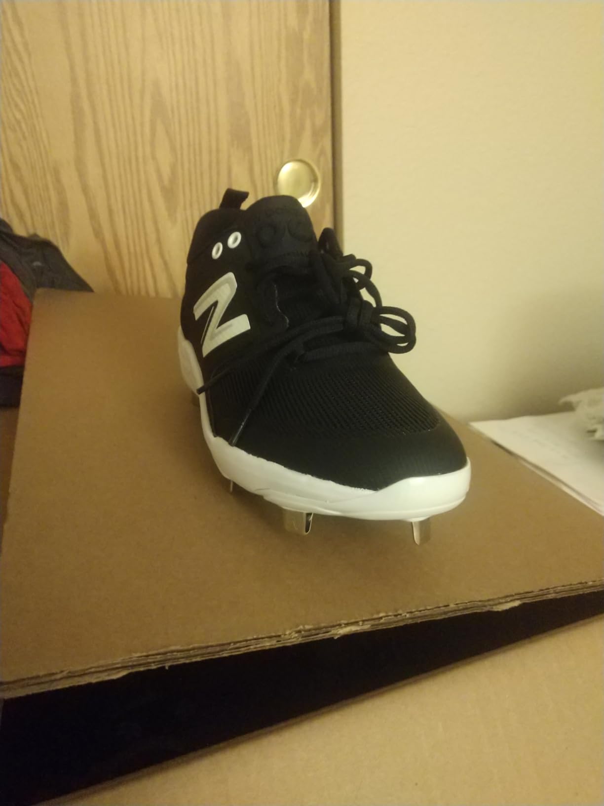 New Balance Men's Fresh Foam X 3000 V6 Metal Baseball Shoes customer photo 2