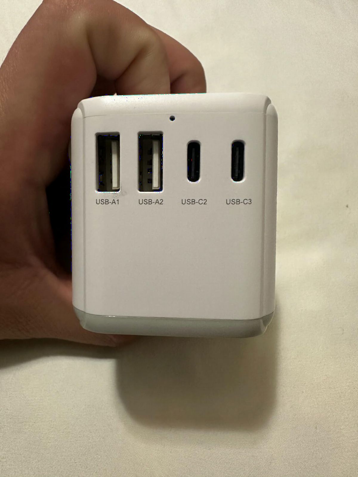 TESSAN Universal Travel Adapter 28W, International Power Adapter | Travel Adapter Worldwide, 3 USB C 2 USB A Ports, US to European UK Italy Ireland New Zealand, Type C G A I Plug customer photo 2