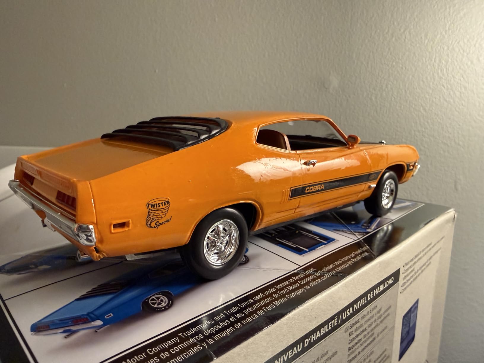 Revell 1970 Ford Torino Cobra Plastic Car Model Building Kit 1:25 Scale customer photo 1