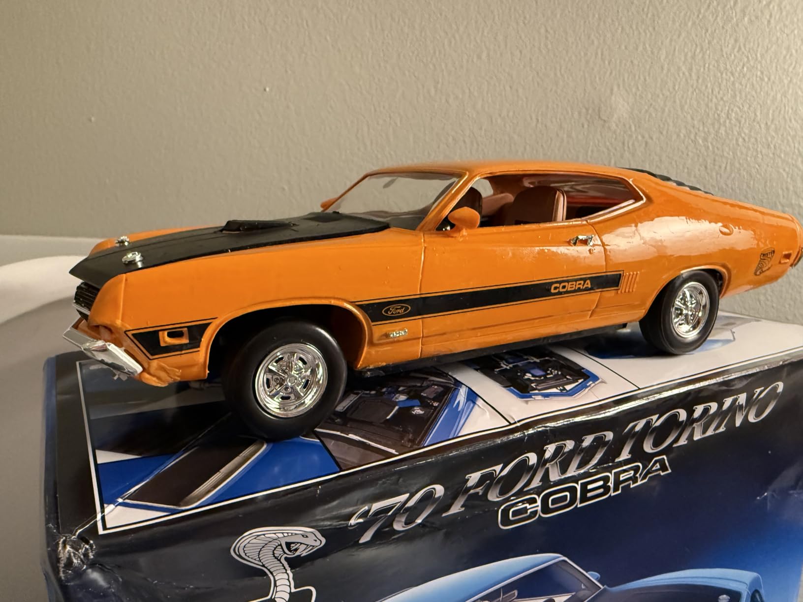 Revell 1970 Ford Torino Cobra Plastic Car Model Building Kit 1:25 Scale customer photo 2